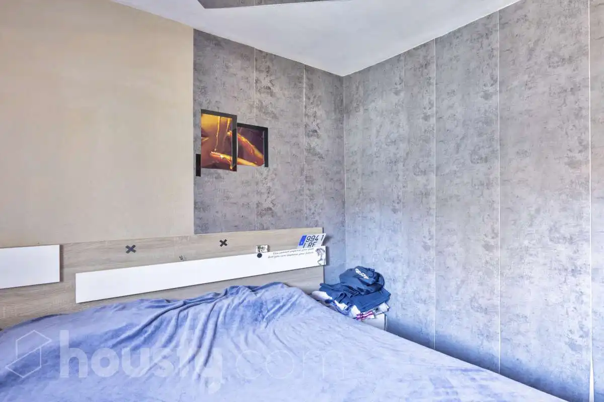 Schlafzimmer von Wohnung zum Verkauf in Barcelona mit Klimaanlage, Terrasse und Balkon