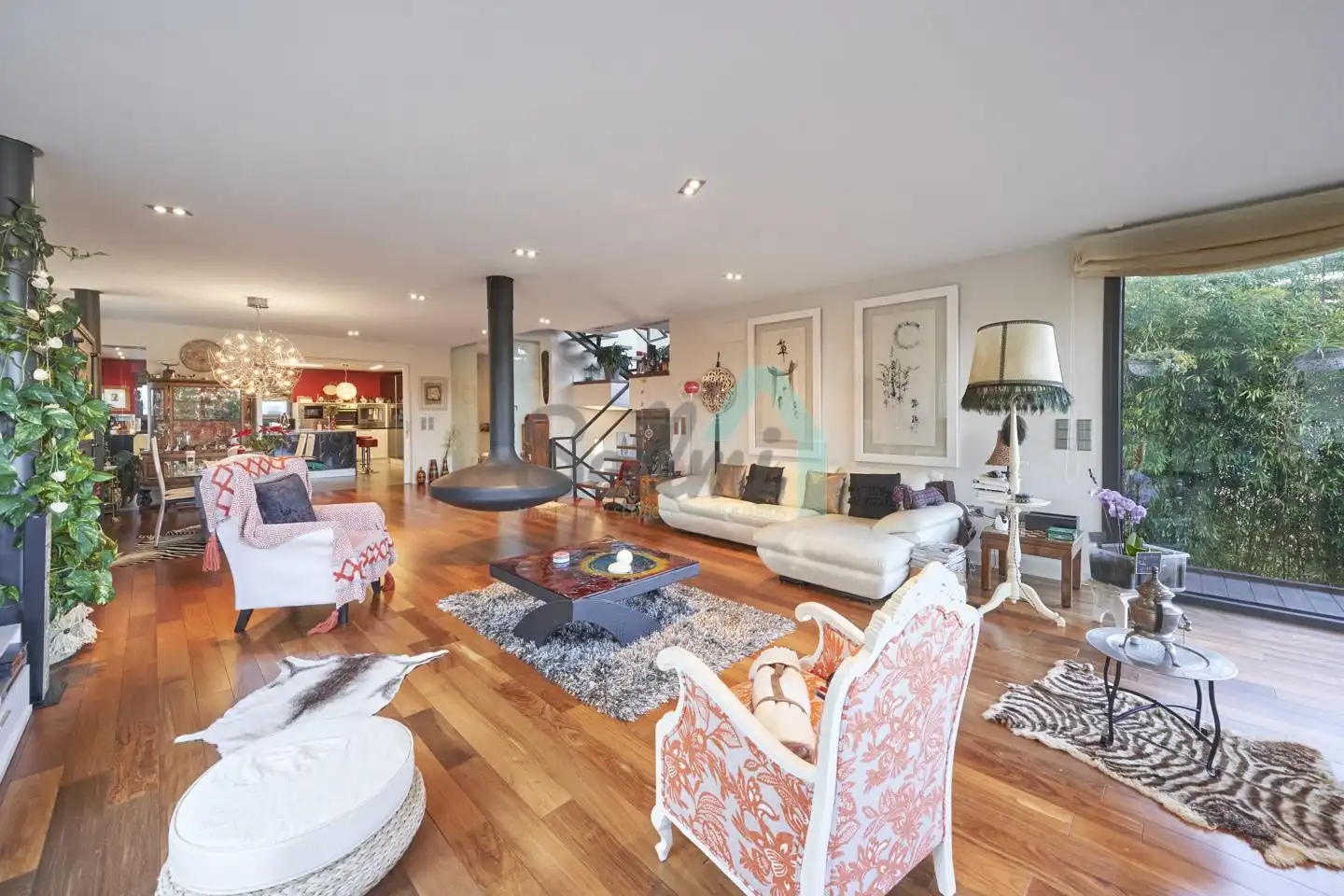 Living room of Houses for sale in Oviedo   with Air Conditioner, Heating and Private garden