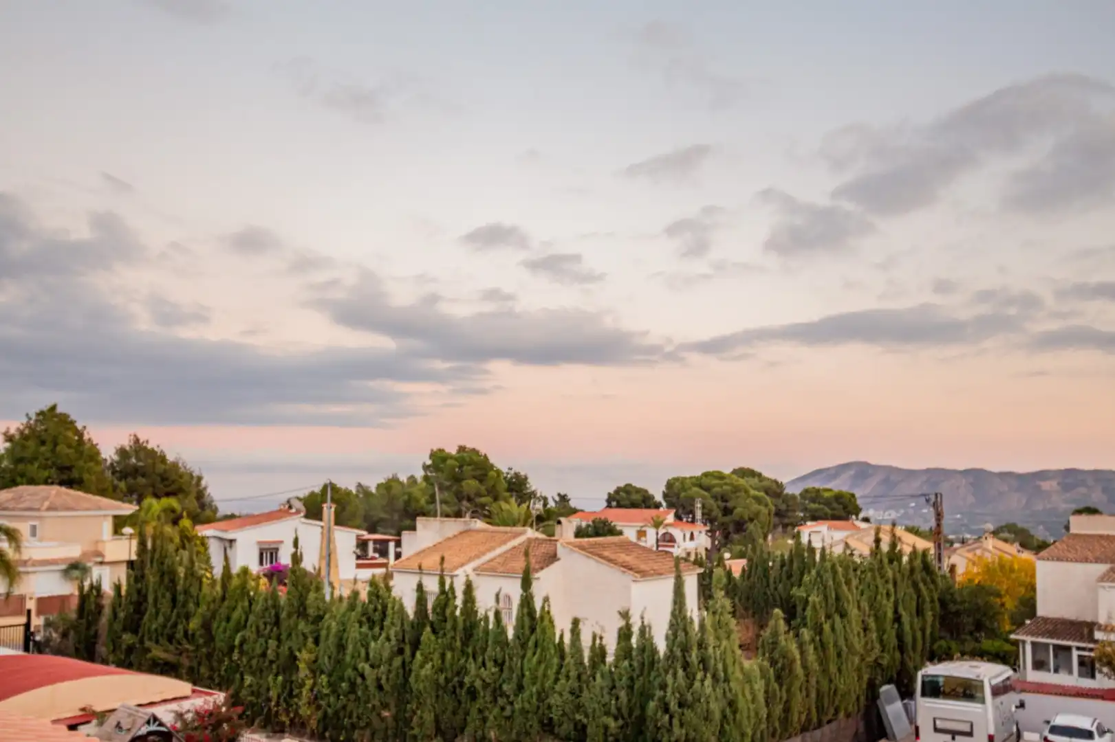 Exterior view of Detached homes for sale in La Nucia  with Air Conditioner, Heating and Terrace