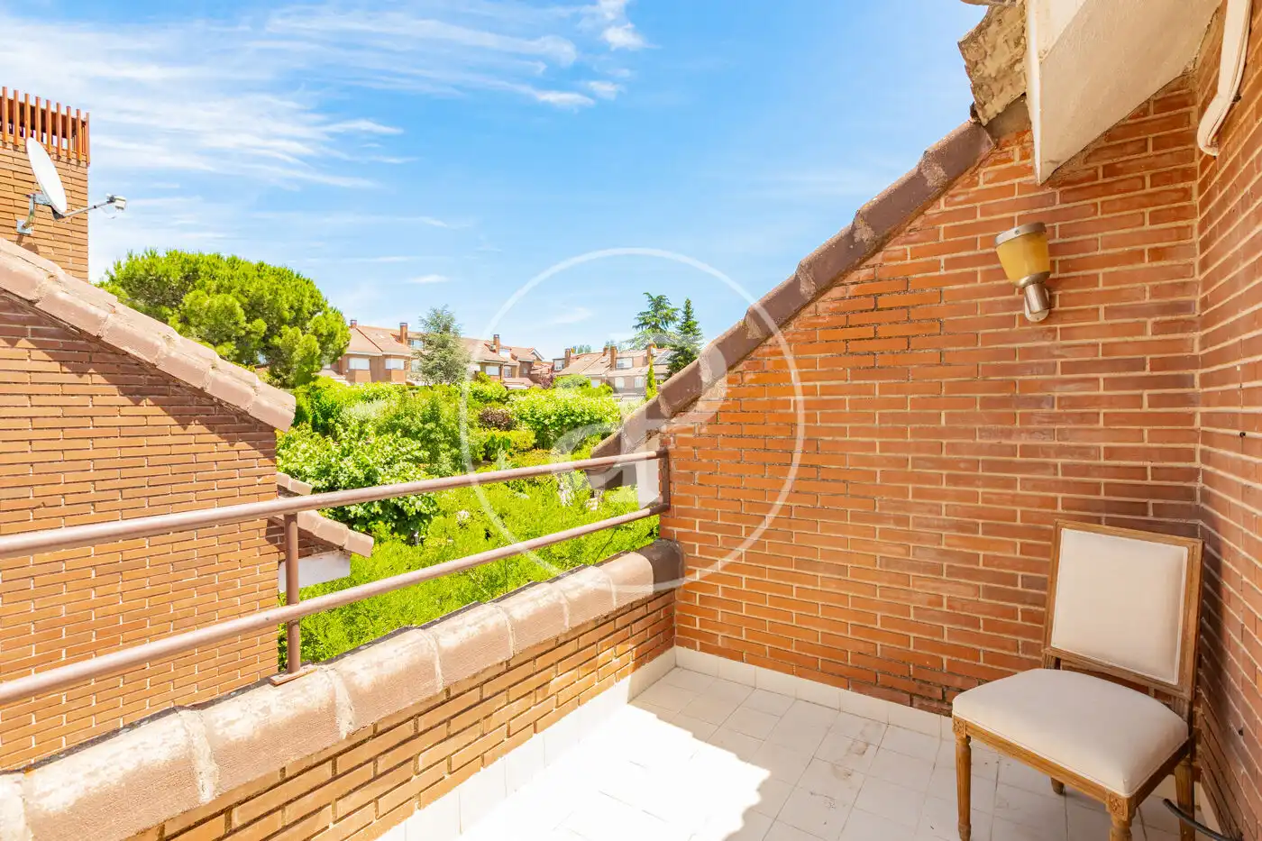 Terraza de Casa adosada de alquiler en Las Rozas de Madrid con Aire acondicionado, Calefacción y Jardín privado