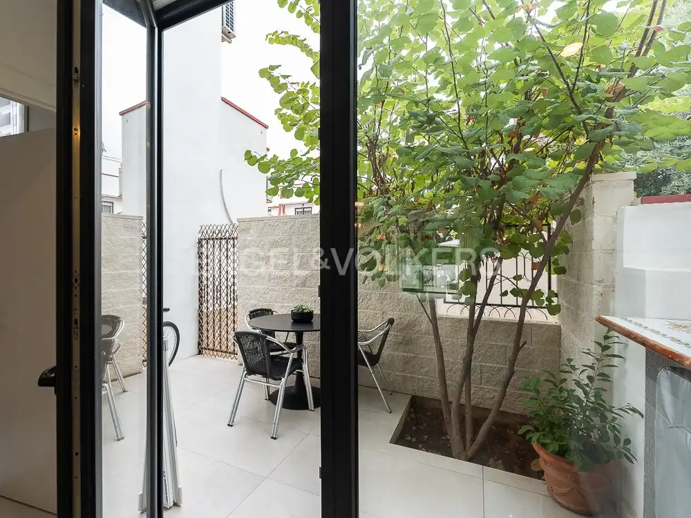 Terrace of Houses for rent in Valencia  with Air Conditioner, Heating and Private garden