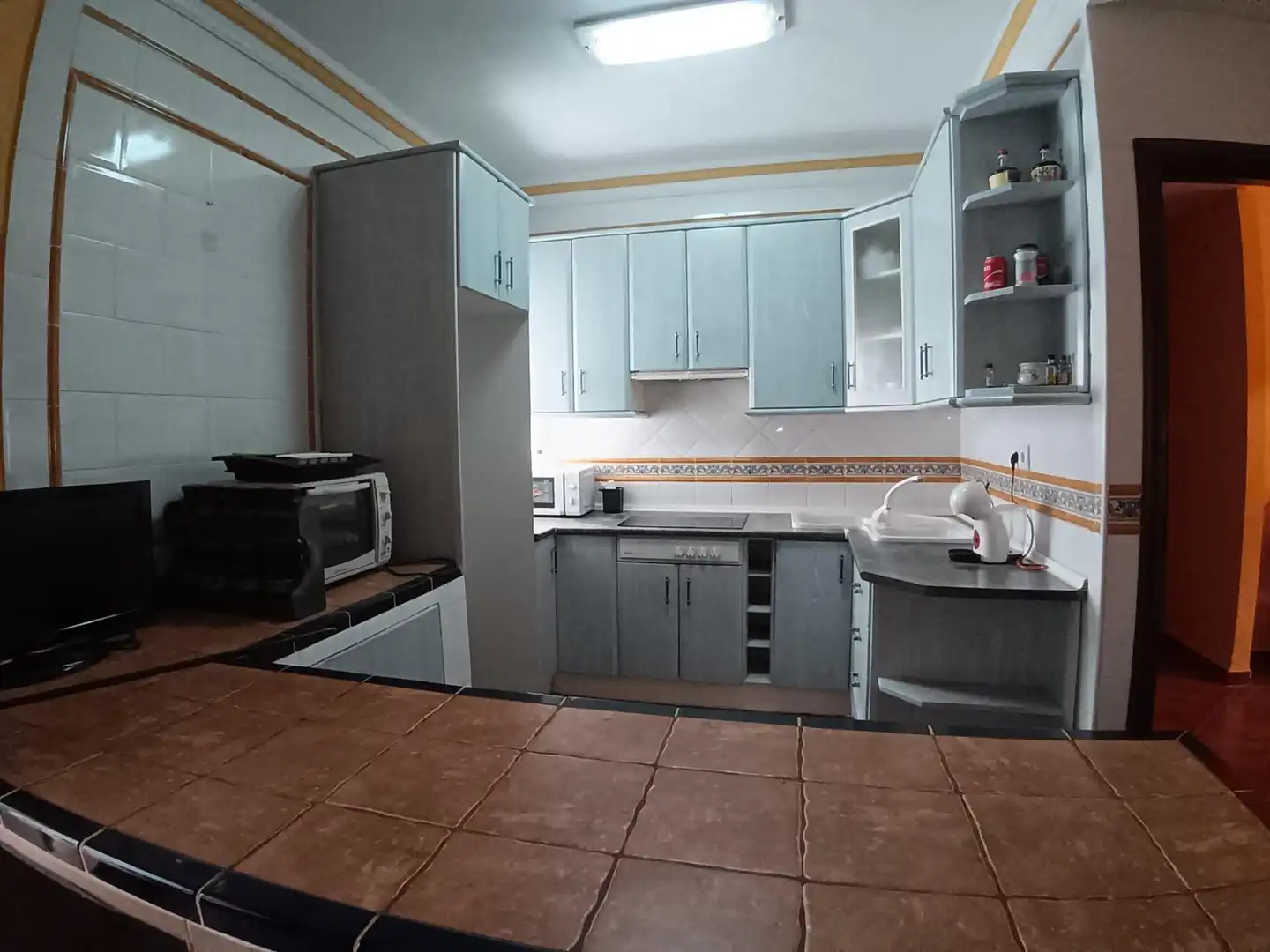 Cocina de Casa adosada de alquiler en Antequera