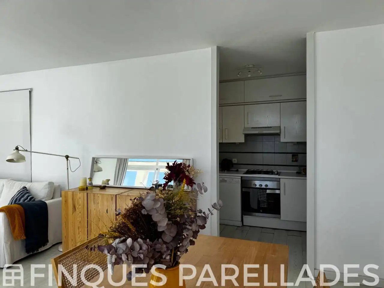 Kitchen of Attic for sale in Sitges  with Air Conditioner, Heating and Parquet flooring