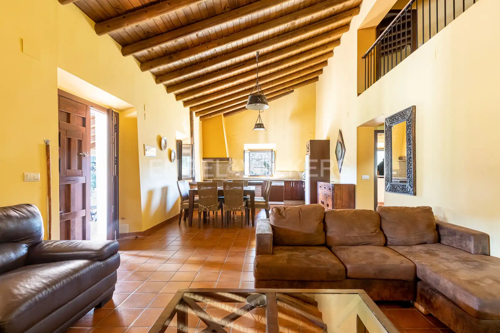 Sala de estar de Casa o chalet en venta en Cortegana con Calefacción, Jardín privado y Trastero