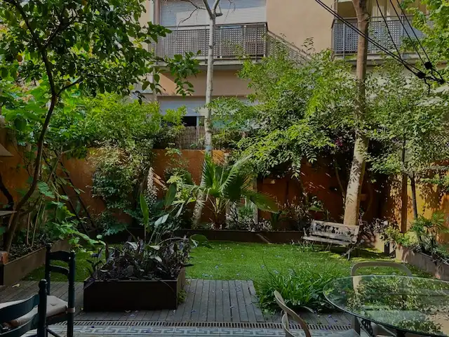 Jardín de Casa o chalet de alquiler en Barcelona con Aire acondicionado, Calefacción y Jardín privado