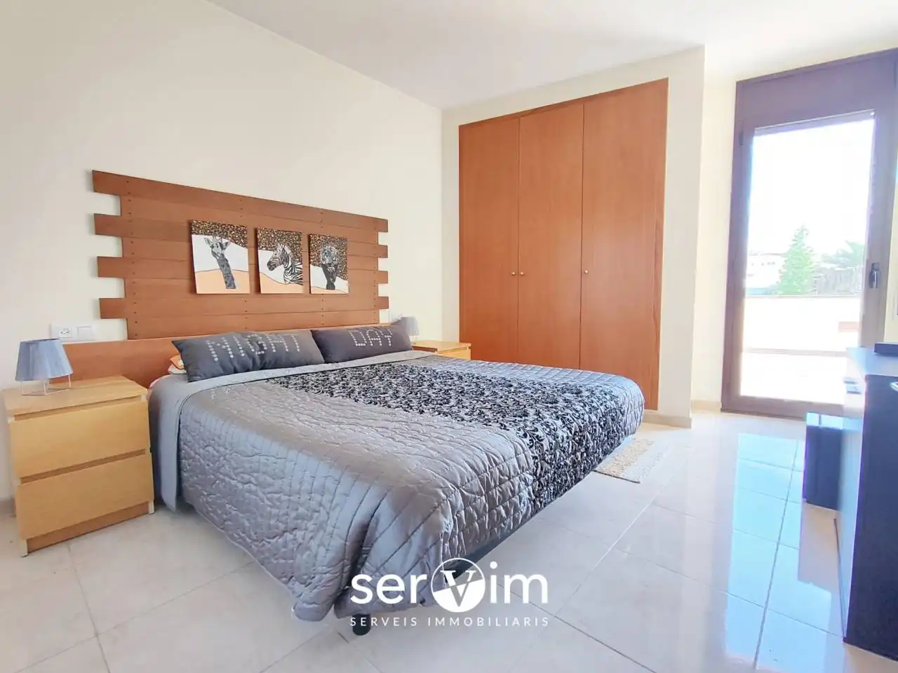 Dormitori de Casa adosada en venda en Llagostera amb Calefacció, Jardí privat i Terrassa