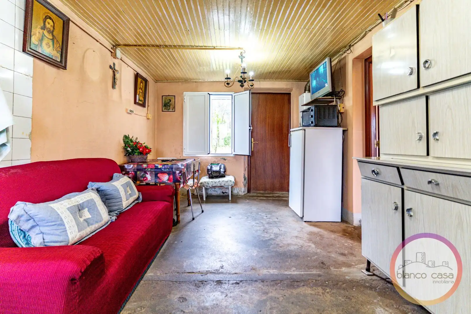 Sala de estar de Casa o chalet en venta en Santa Comba con Trastero