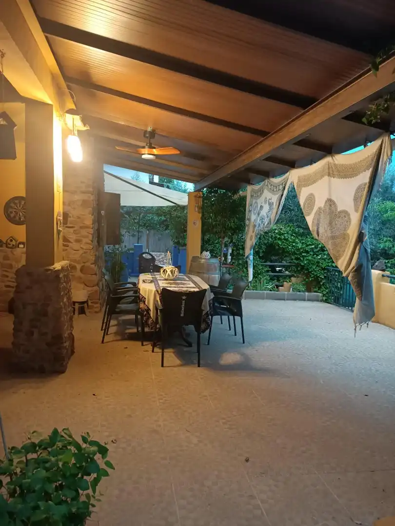 Terrassa de Casa o xalet en venda en Piedrabuena amb Aire condicionat, Calefacció i Jardí privat
