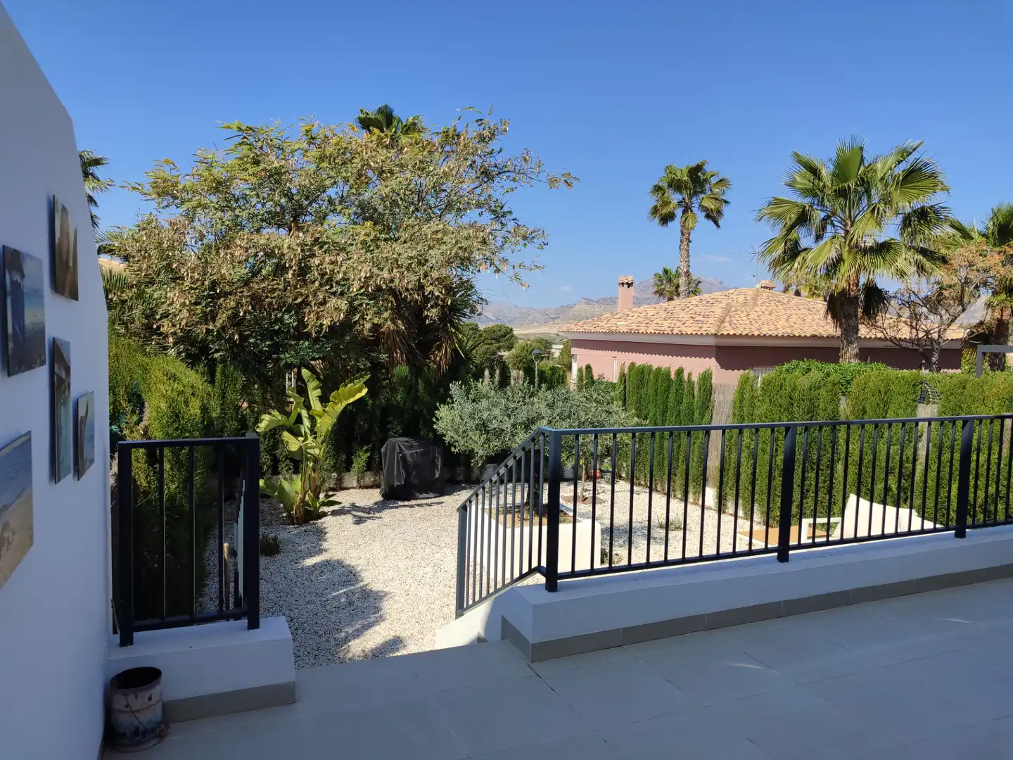 Terraza de Casa o chalet en venta en Busot con Aire acondicionado, Calefacción y Jardín privado