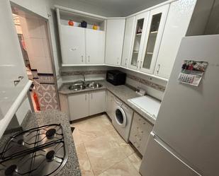 Kitchen of Flat for sale in  Sevilla Capital  with Air Conditioner and Storage room