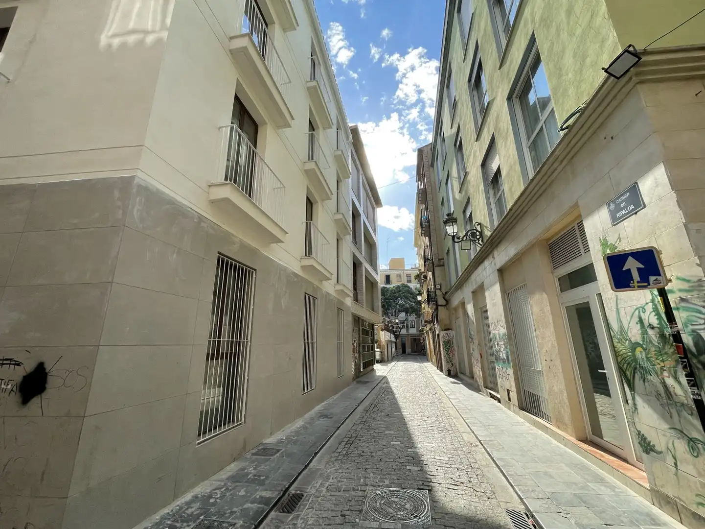 Vista exterior de Piso en venta en Valencia con Aire acondicionado y Balcón