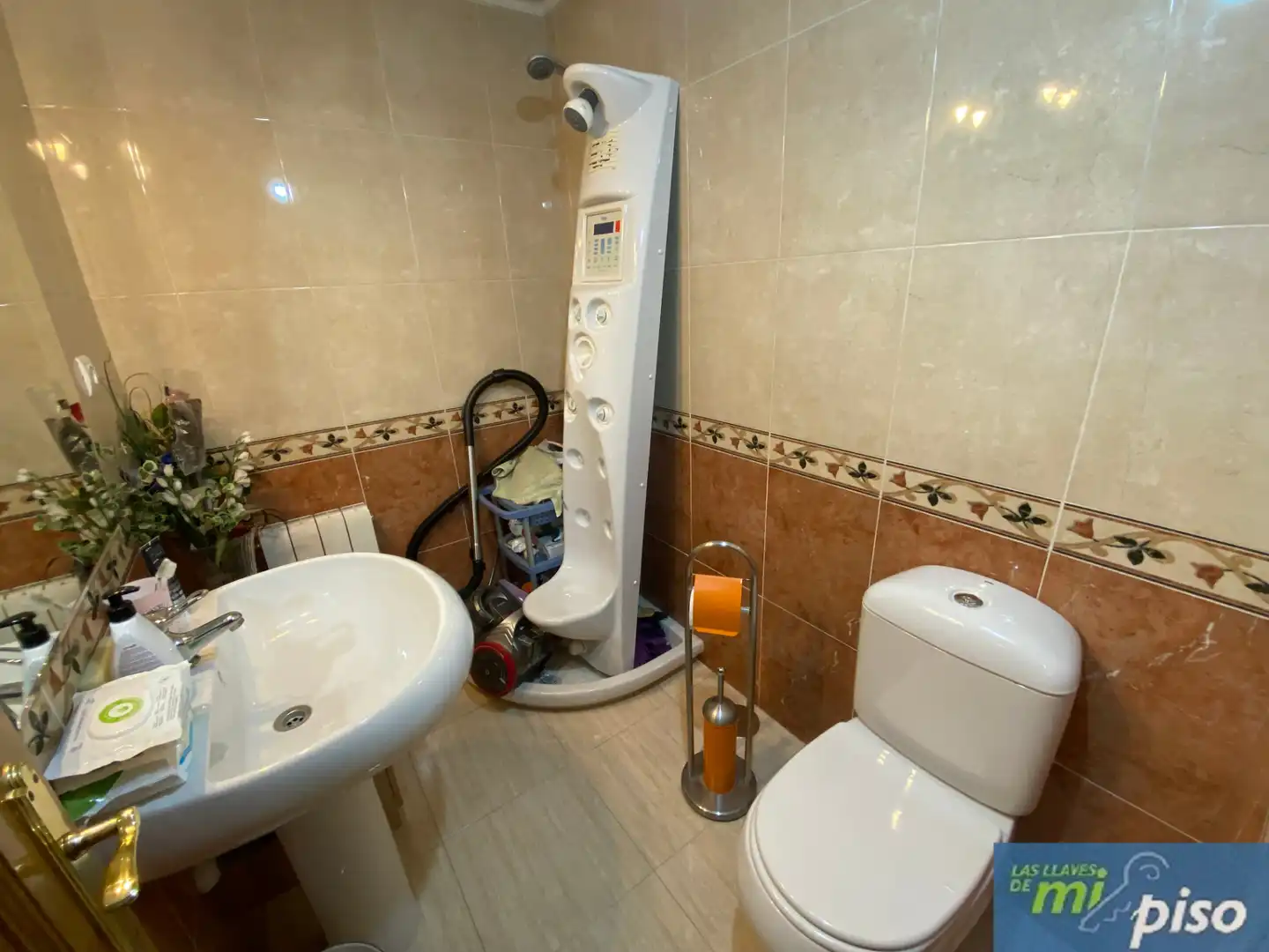 Baño de Casa adosada en venta en Cistérniga con Calefacción, Jardín privado y Parquet