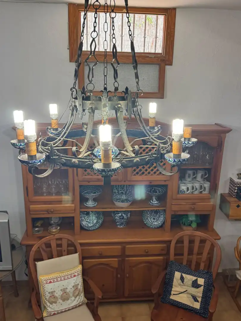 Dining room of Houses for sale in Roquetas de Mar  with Air Conditioner, Heating and Private garden