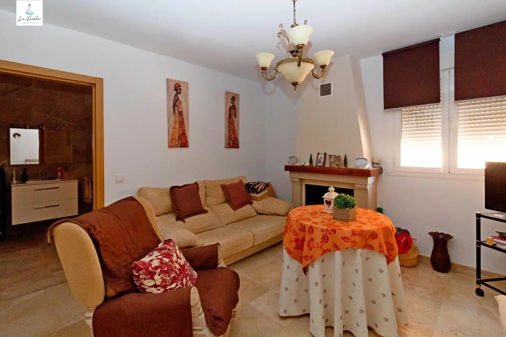 Sala de estar de Casa o chalet en venta en Málaga con Aire acondicionado, Jardín privado y Terraza