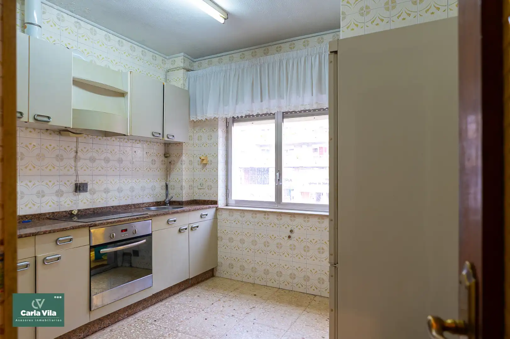 Cocina de Piso en venta en Lugo con Calefacción, Jardín privado y Parquet