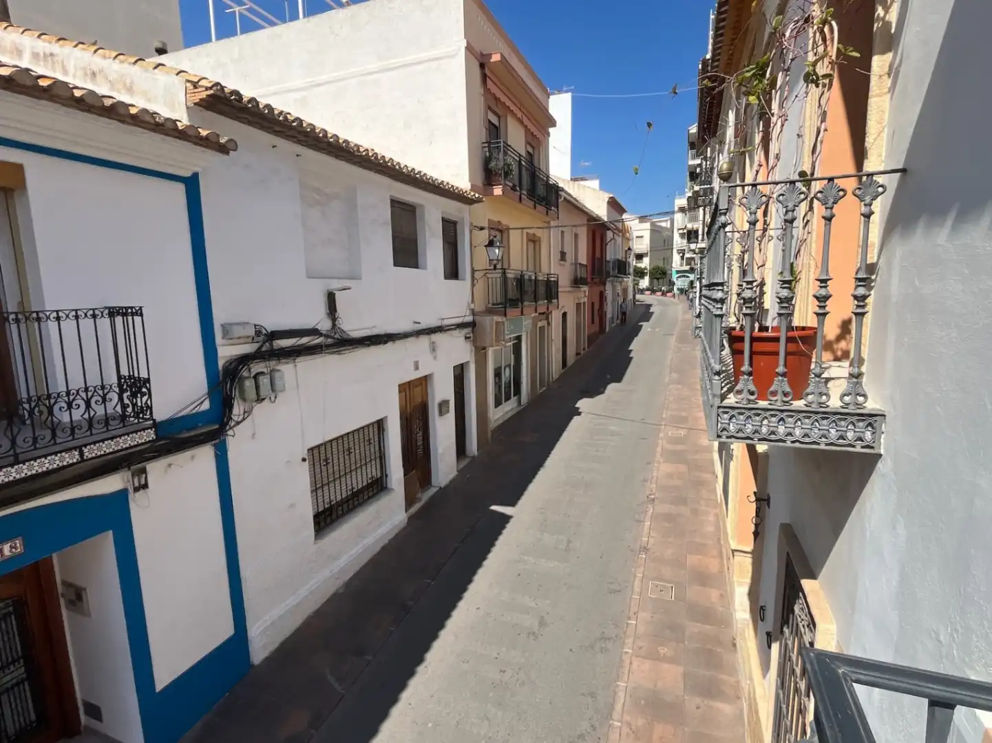 Exterior view of Country homes for sale in Calpe / Calp  with Terrace, Storage room and Balcony