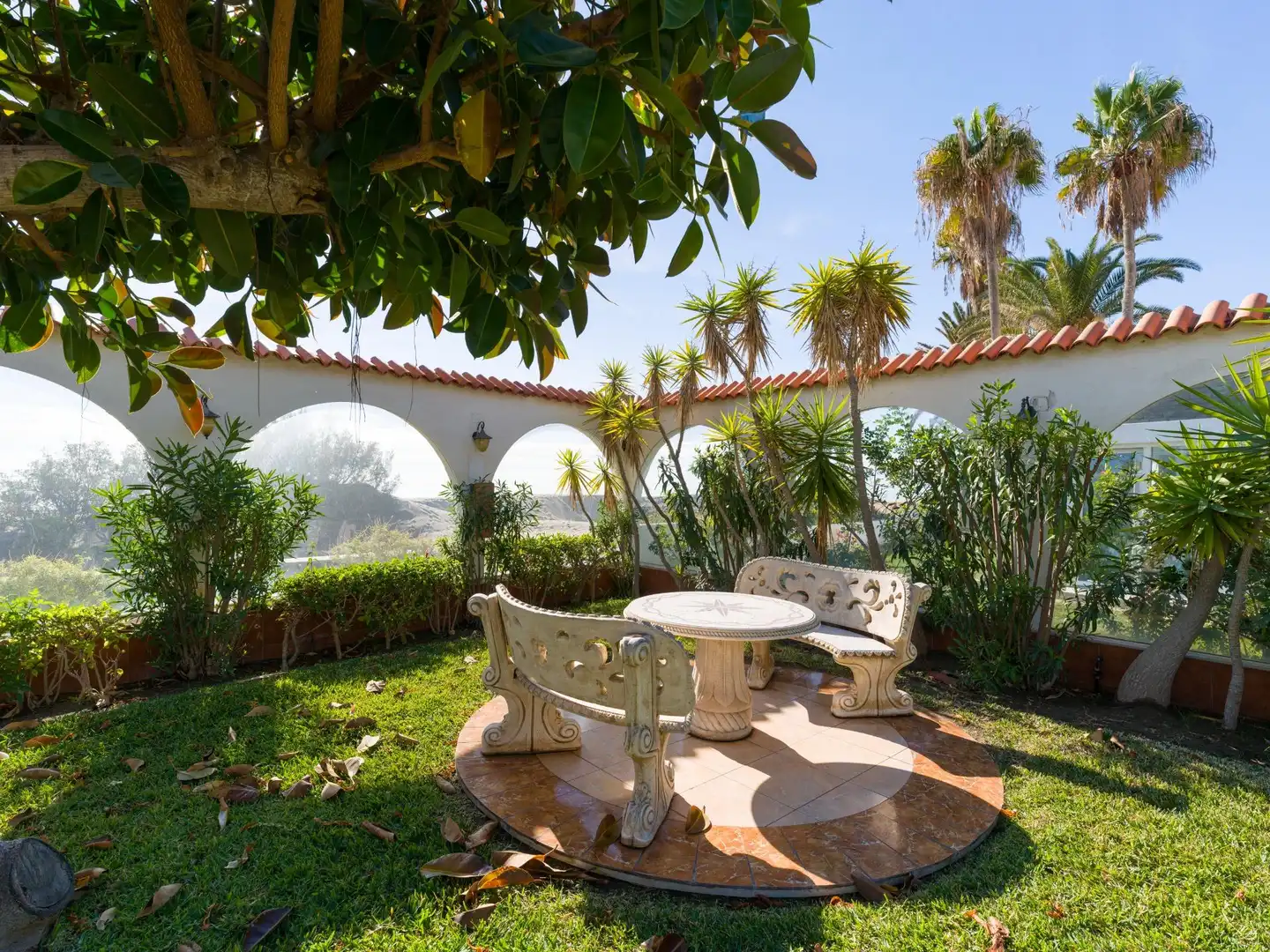 Terraza de Casa o chalet en venta en San Bartolomé de Tirajana con Aire acondicionado, Calefacción y Jardín privado