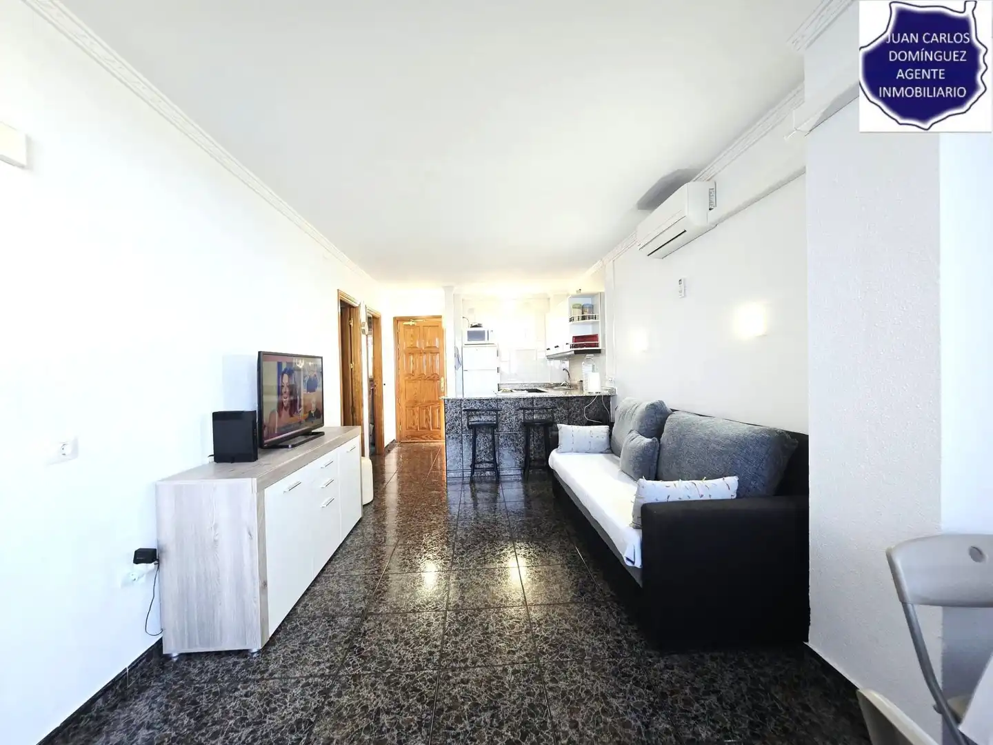 Wohnzimmer von Wohnungen zur Miete in San Bartolomé de Tirajana mit Klimaanlage, Möbliert und Gemeinschaftspool