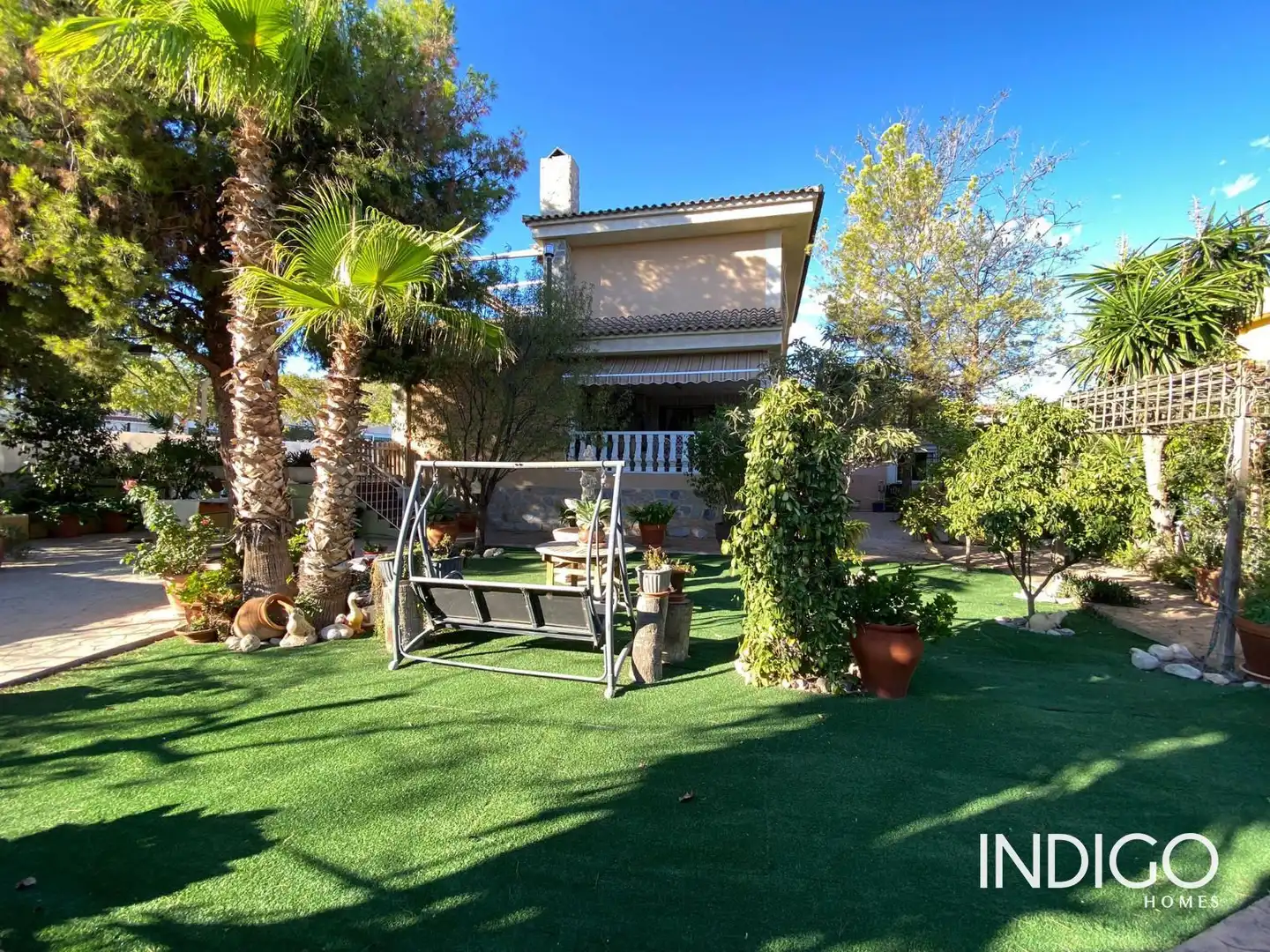 Garden of Houses for sale in San Vicente del Raspeig / Sant Vicent del Raspeig  with Air Conditioner, Heating and Terrace