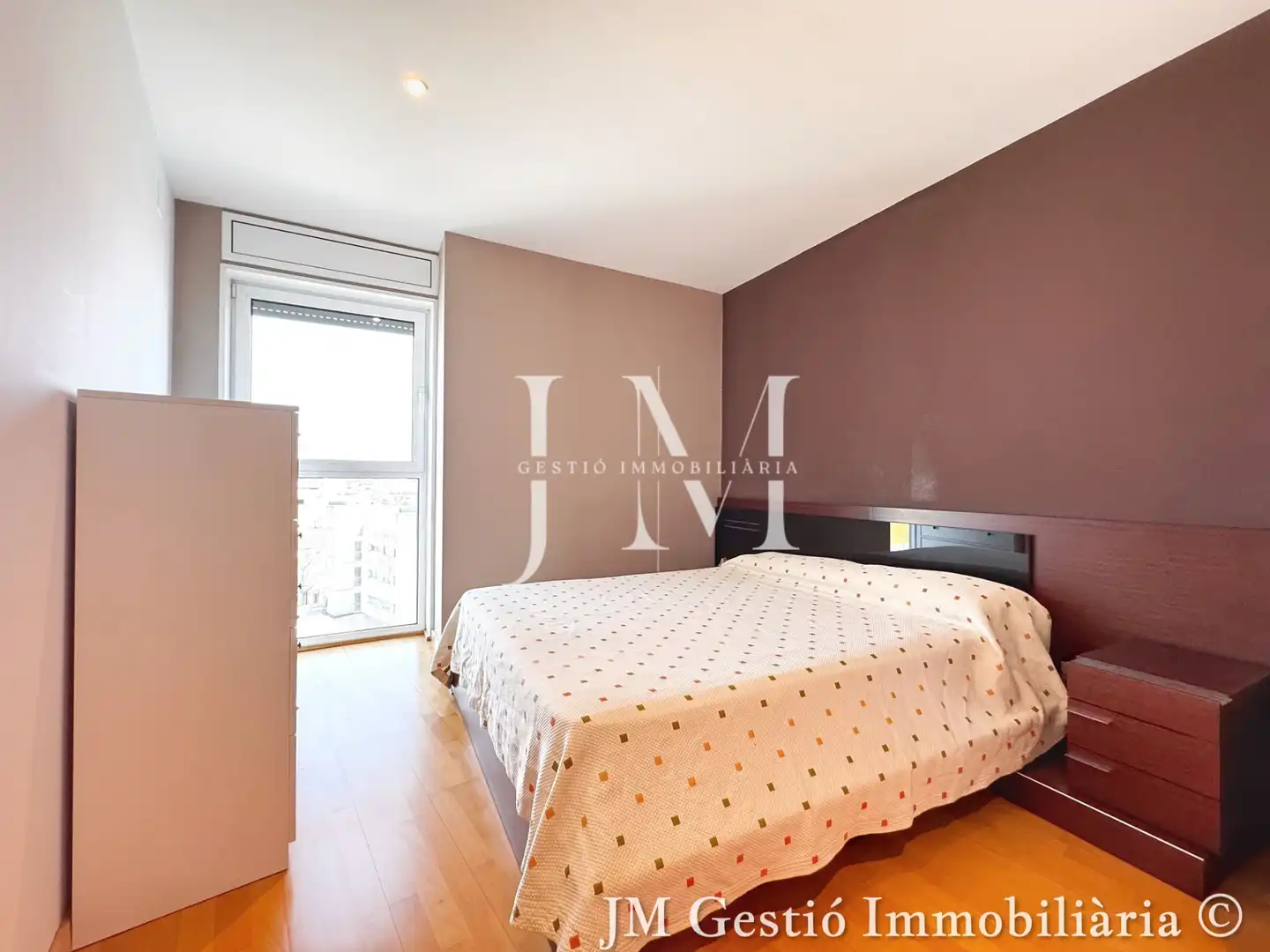 Schlafzimmer von Wohnung zum Verkauf in Terrassa mit Klimaanlage, Heizung und Parkett