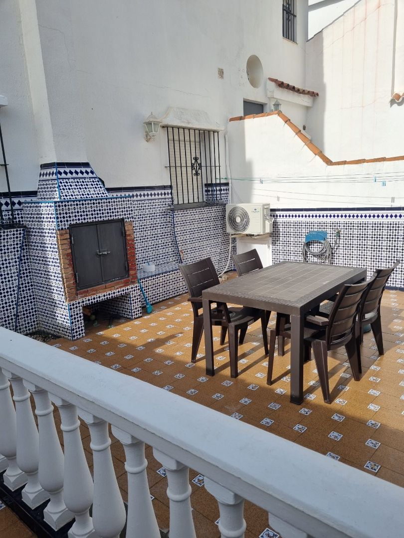 Terrassa de Apartament de lloguer en Chiclana de la Frontera amb Moblat, Forn i Rentadora
