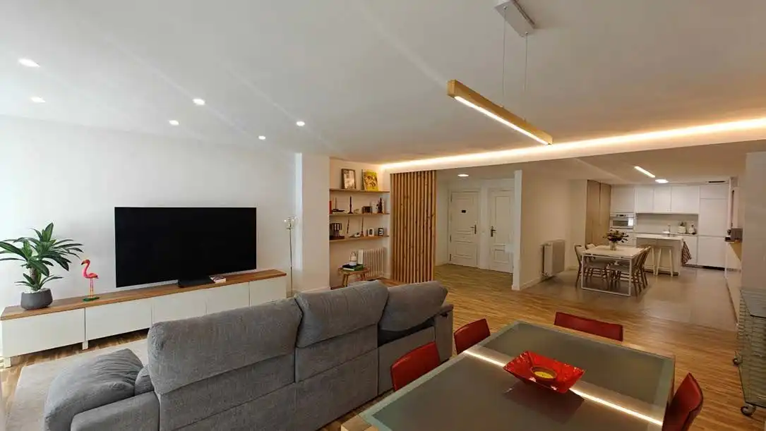 Sala d'estar de Pis en venda en Pozuelo de Alarcón amb Aire condicionat, Calefacció i Terrassa