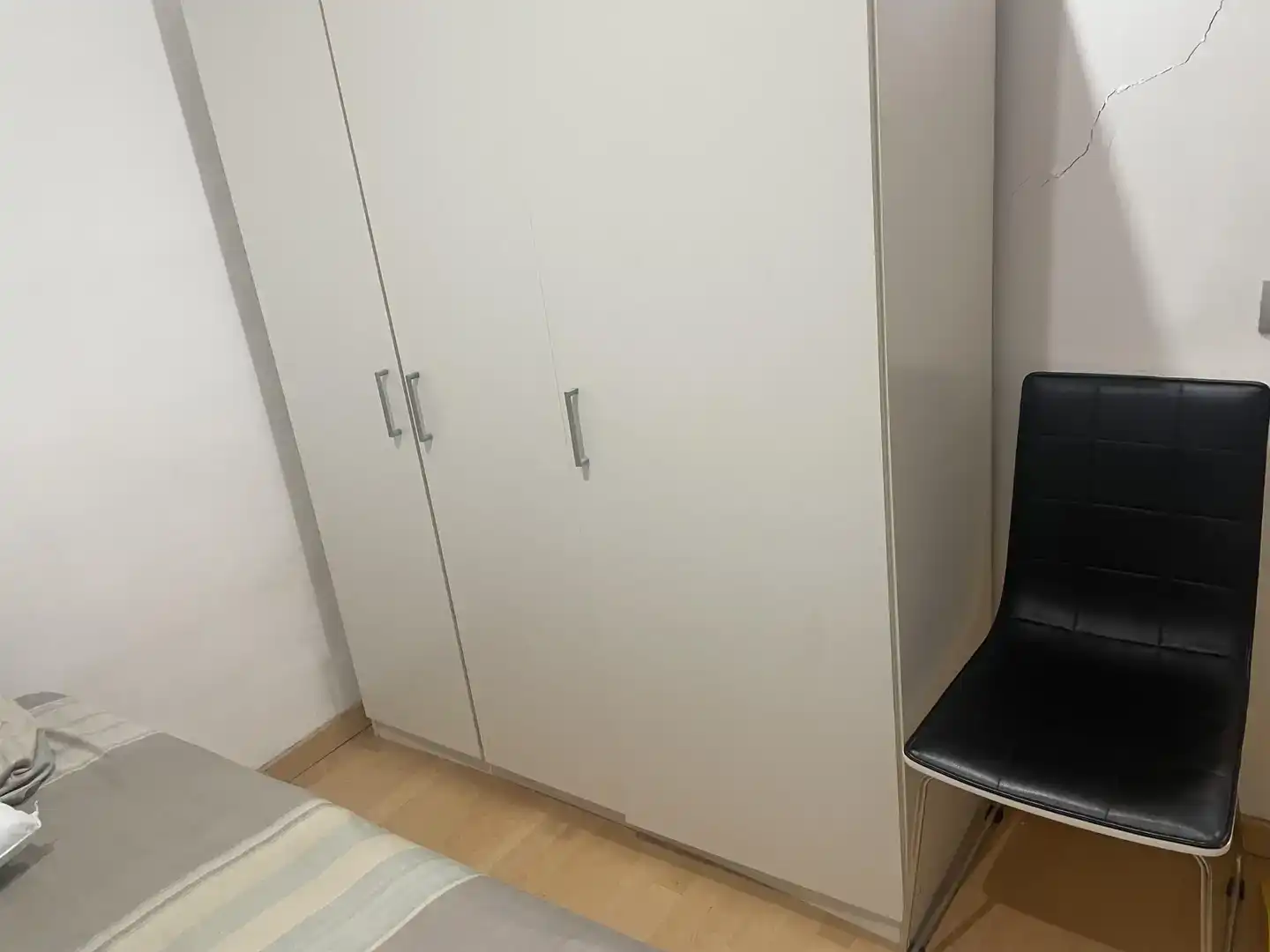 Schlafzimmer von Wohnung zur Miete in L'Hospitalet de Llobregat mit Klimaanlage