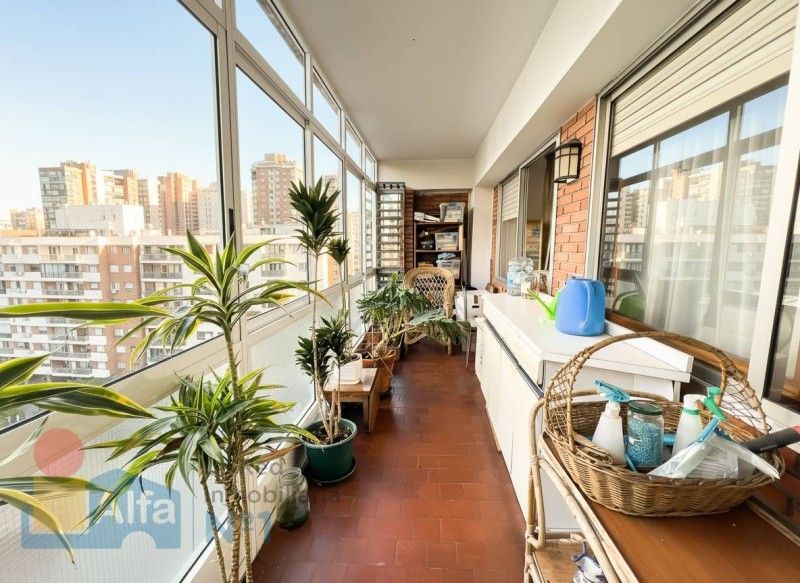 Balcony of Flat for sale in Vigo   with Heating, Private garden and Parquet flooring