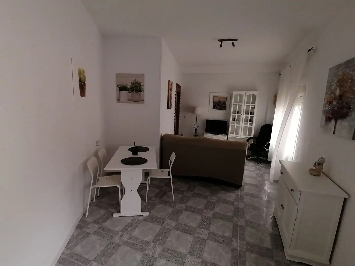 Sala de estar de Dúplex de alquiler en Algeciras con Amueblado