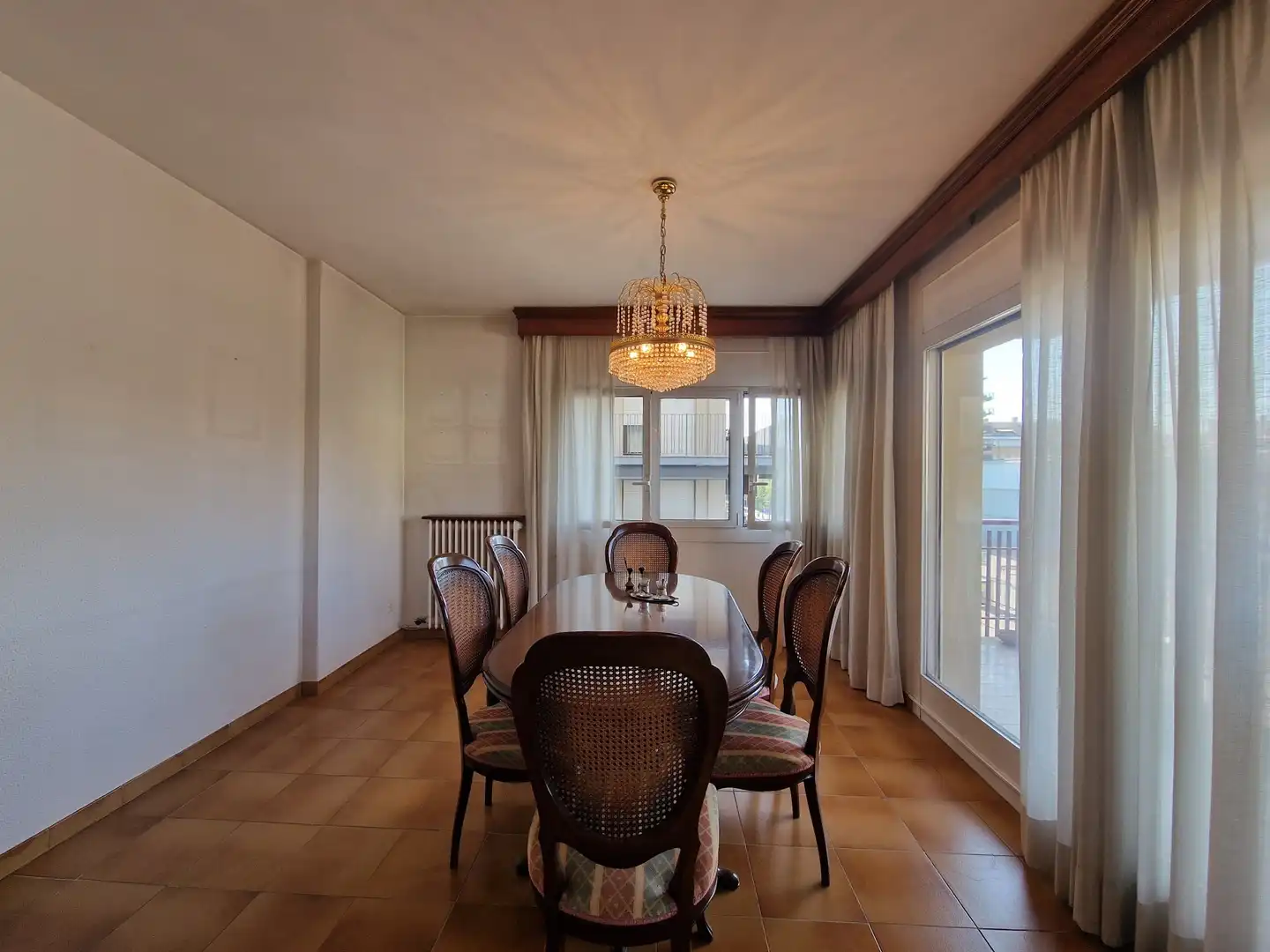 Dining room of Flat for sale in Girona  with Heating, Storage room and Balcony