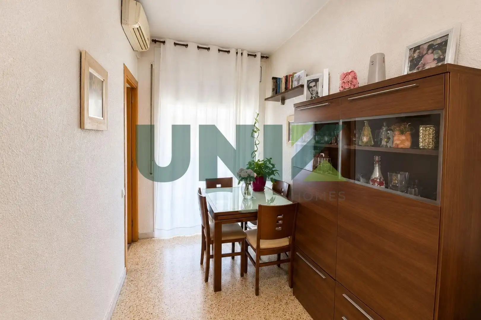 Esszimmer von Wohnung zum Verkauf in Barcelona mit Klimaanlage und Terrasse
