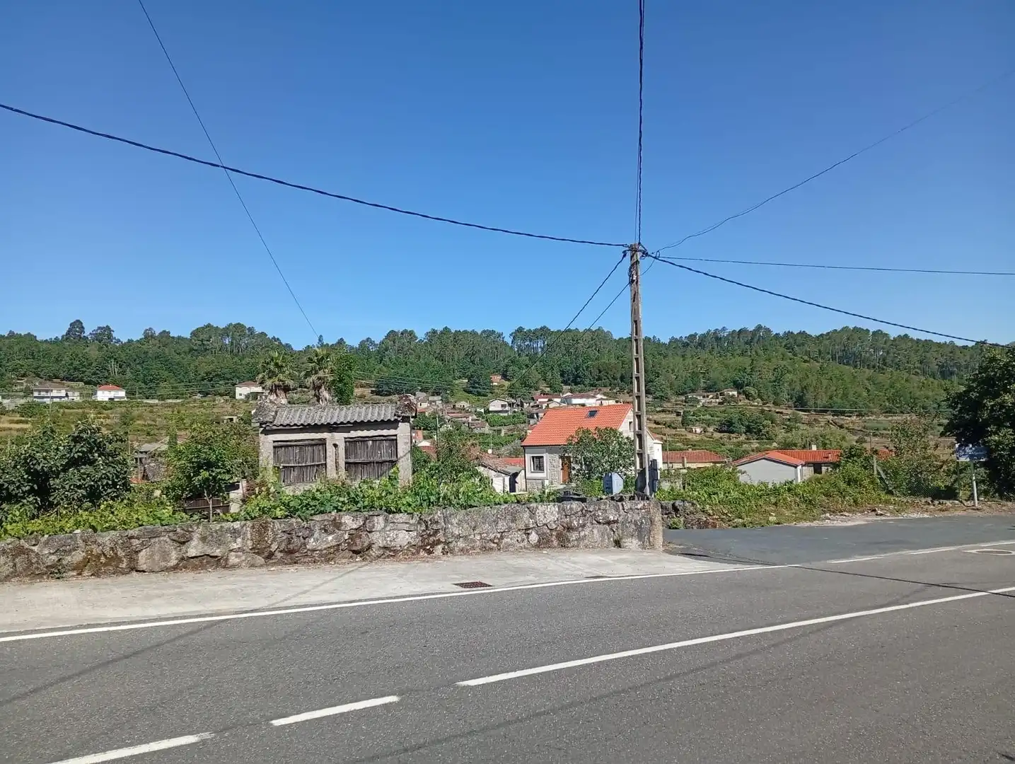 Vista exterior de Casa o xalet en venda en Lobios