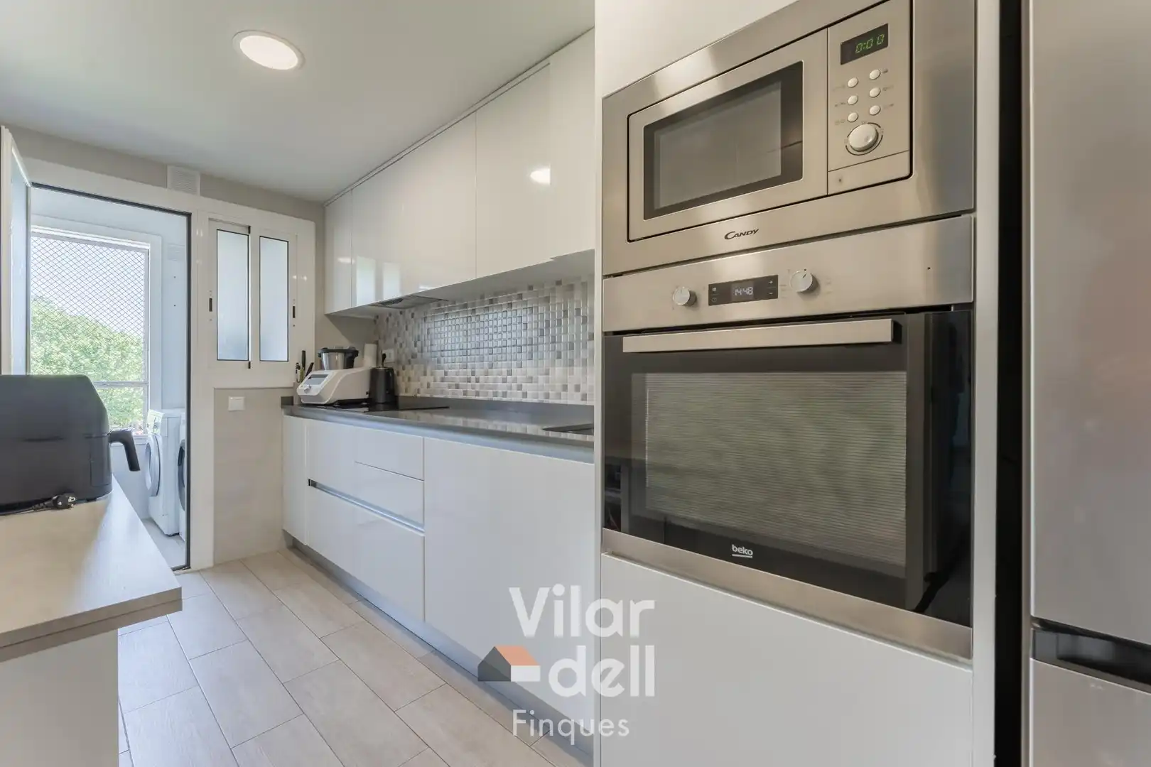 Cuina de Pis en venda en Mollet del Vallès amb Aire condicionat, Calefacció i Parquet