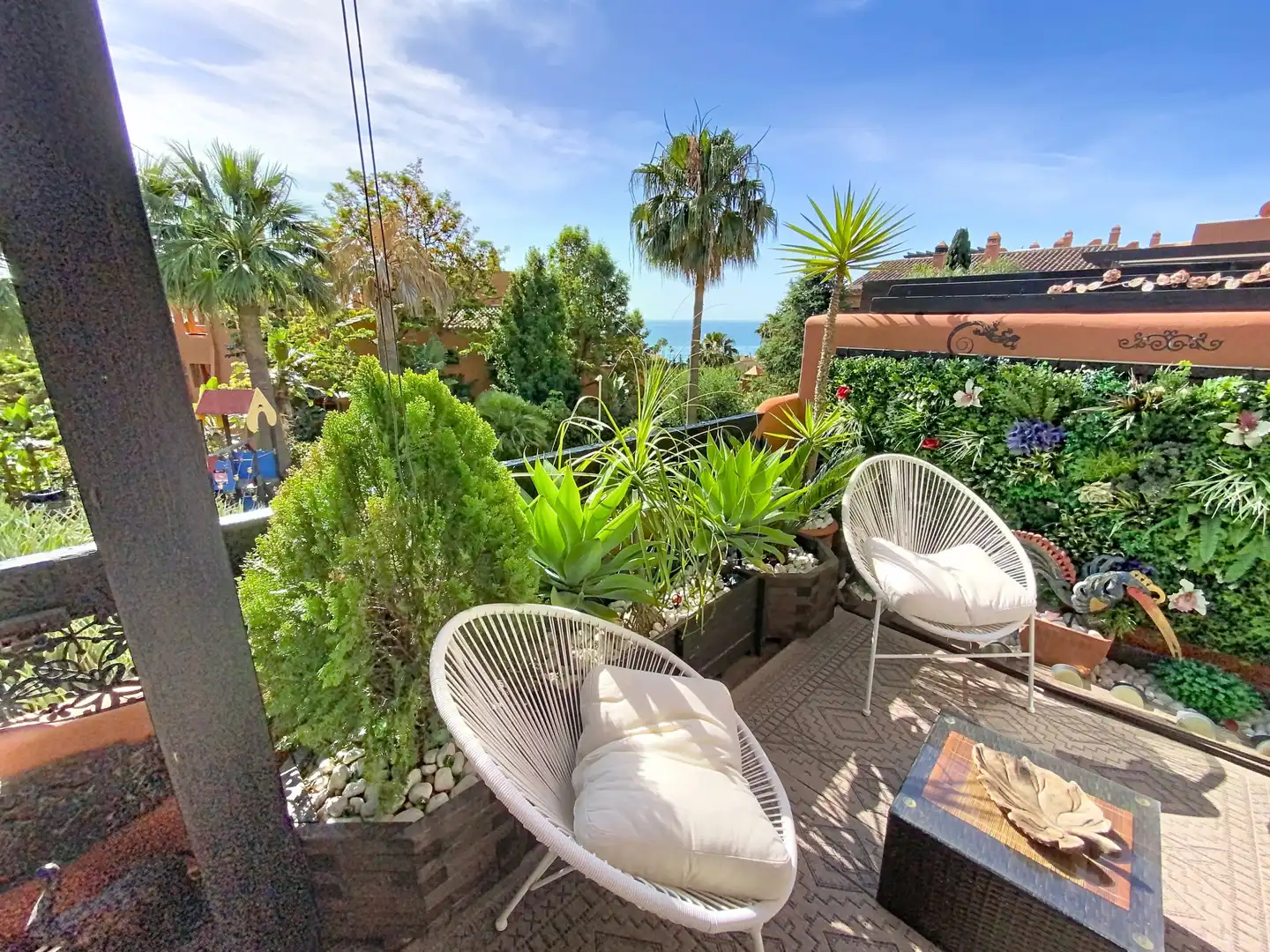 Terrassa de Apartament en venda en Estepona amb Aire condicionat, Terrassa i Piscina