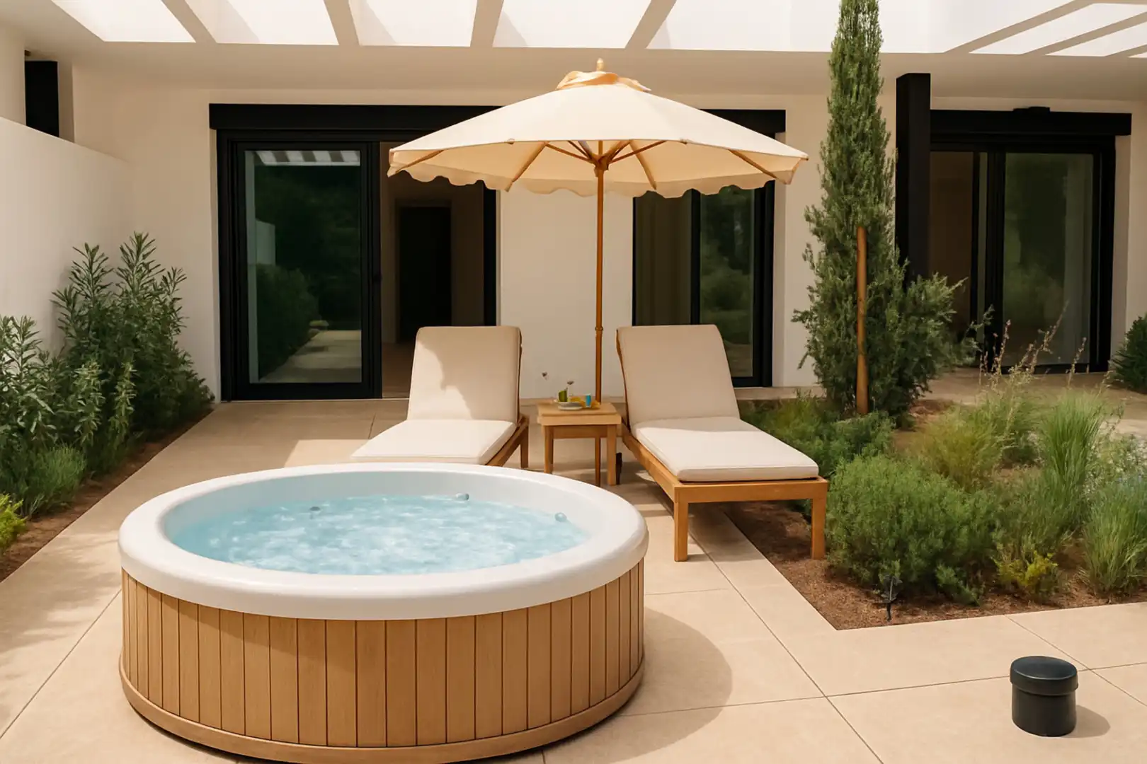 Terraza de Apartamento en venta en Marbella con Aire acondicionado, Jardín privado y Terraza