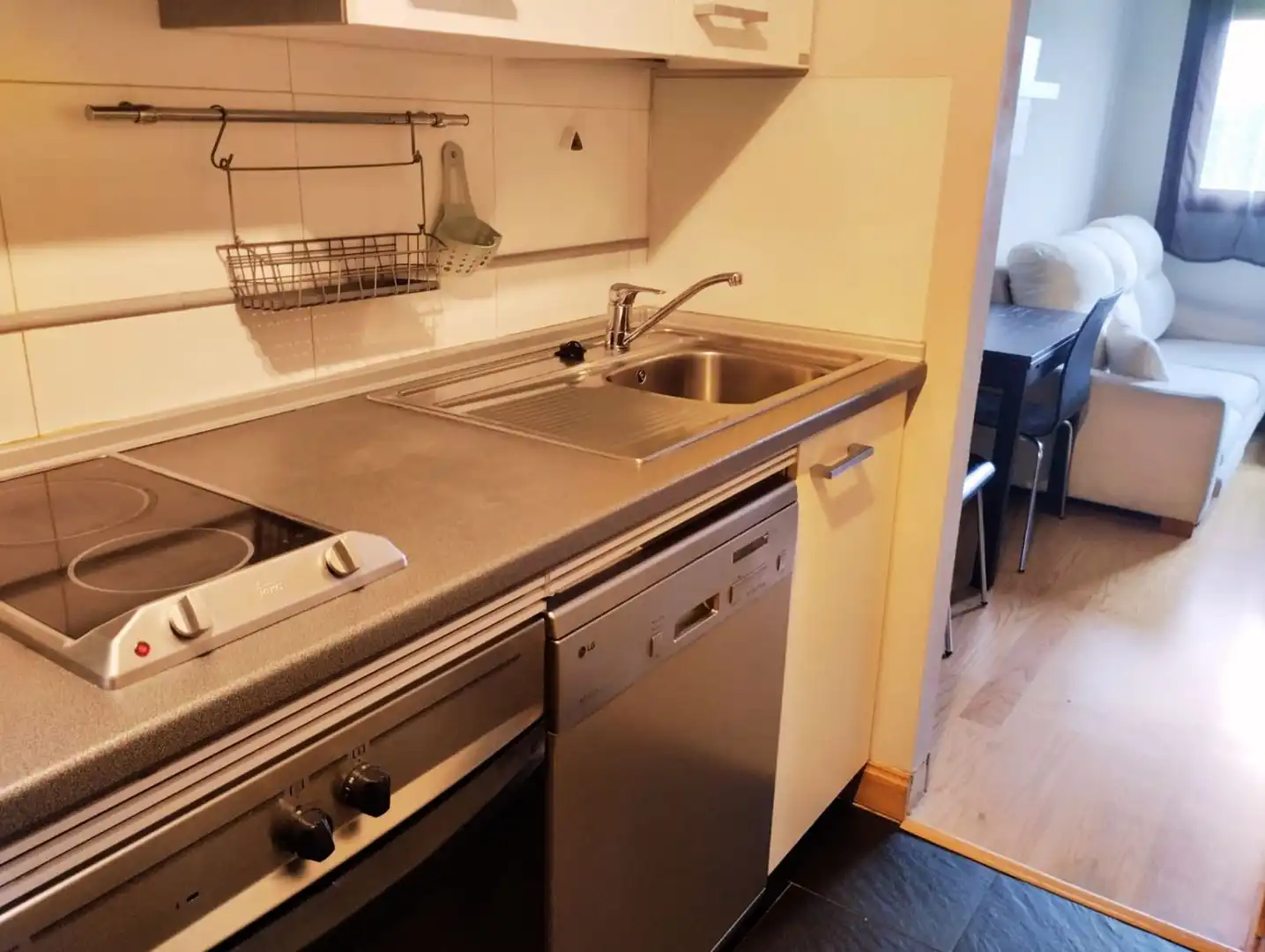 Kitchen of Flat for sale in Madrid  with Air Conditioner, Heating and Terrace