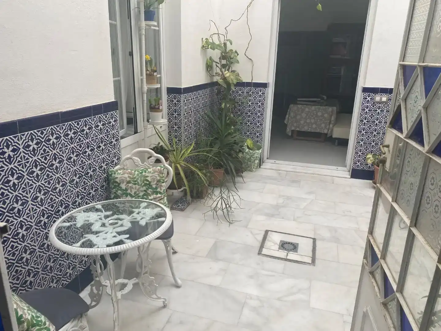 Terrasse von Wohnungen zur Miete in  Sevilla Capital mit Klimaanlage
