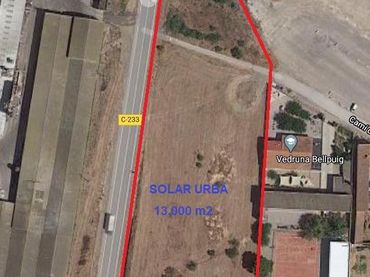 Terrenos y solares en venta en Bellpuig