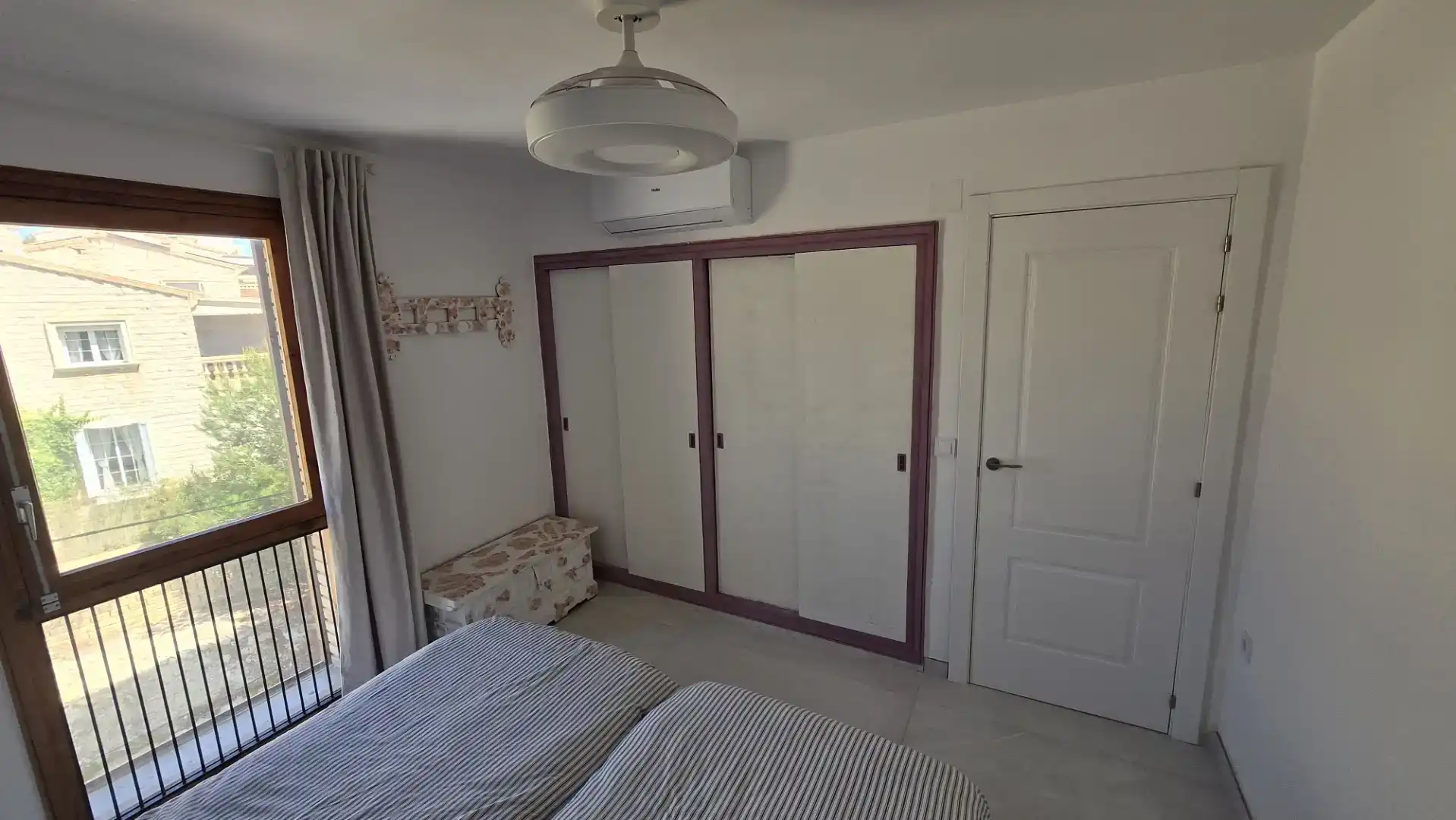 Bedroom of Flat for rent in El Campello  with Air Conditioner, Private garden and Swimming Pool