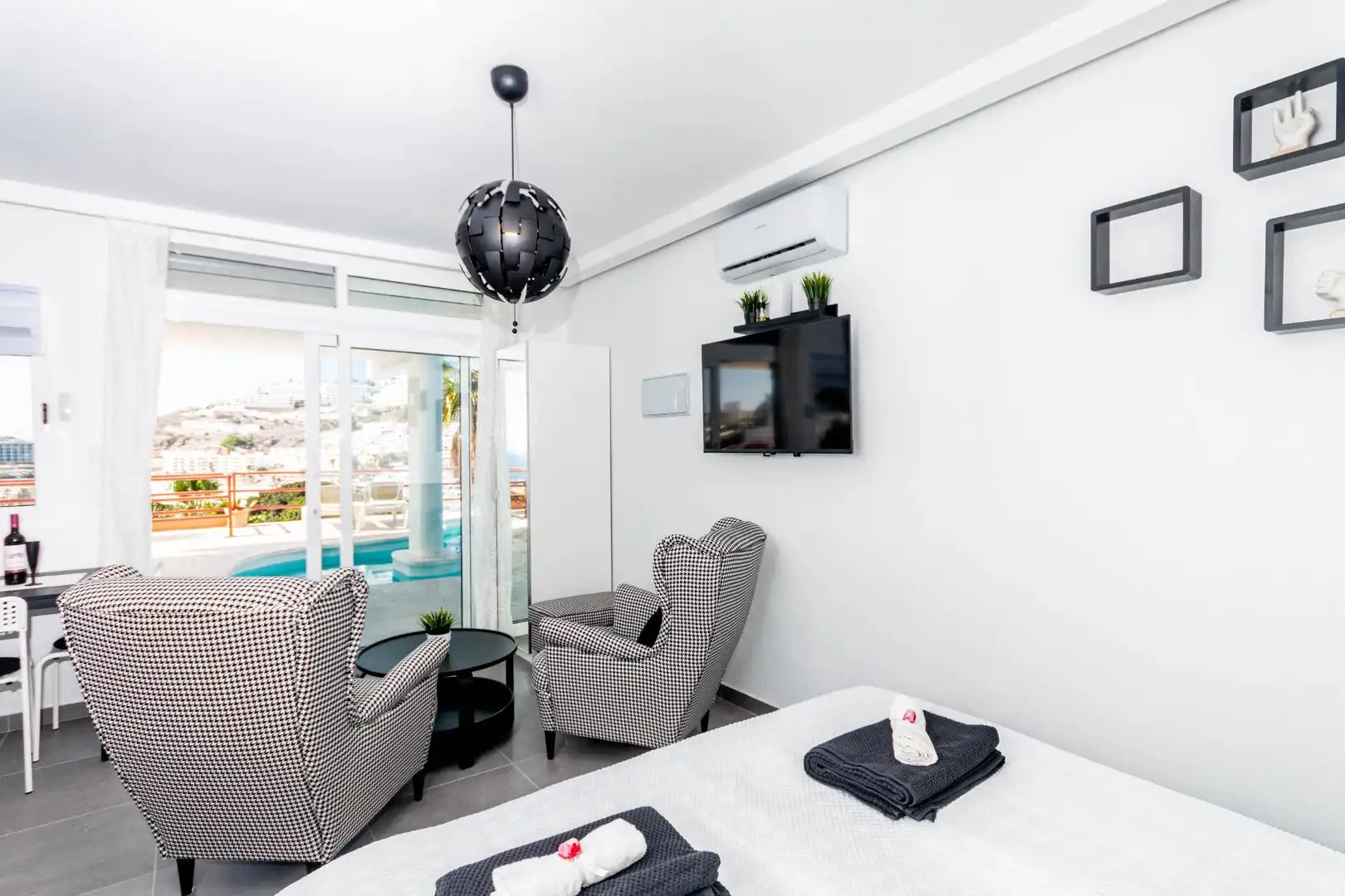 Dormitori de Apartament en venda en Mogán