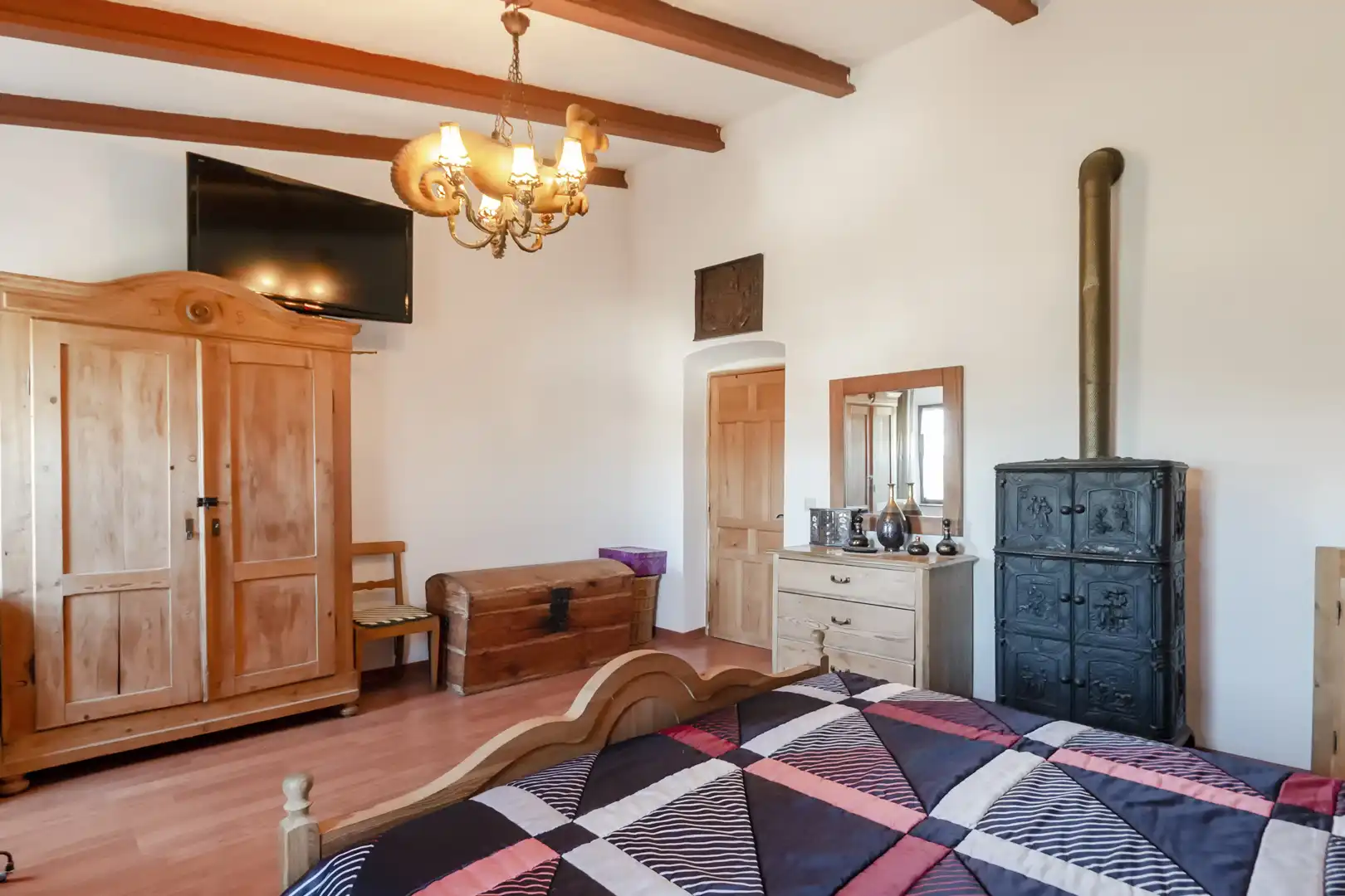 Dormitori de Finca rústica en venda en Banyeres del Penedès amb Jardí privat, Parquet i Piscina