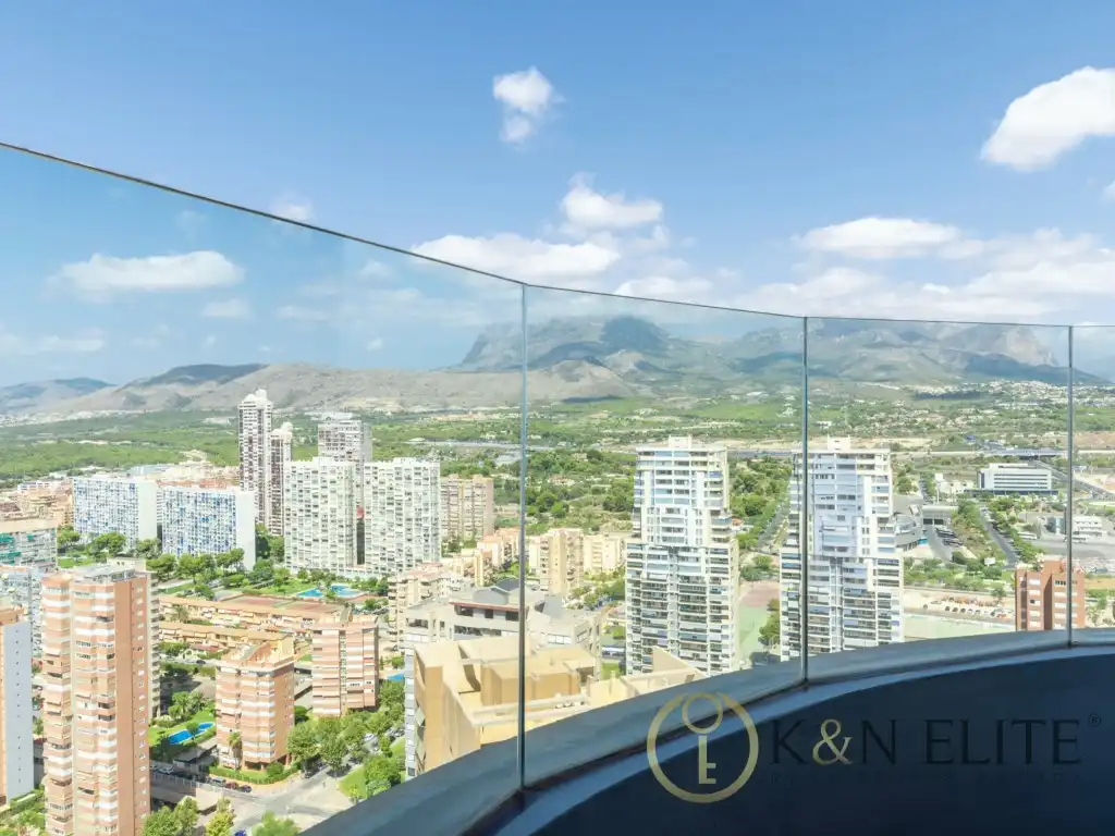 Terrace of Flat for sale in Benidorm  with Air Conditioner, Heating and Private garden