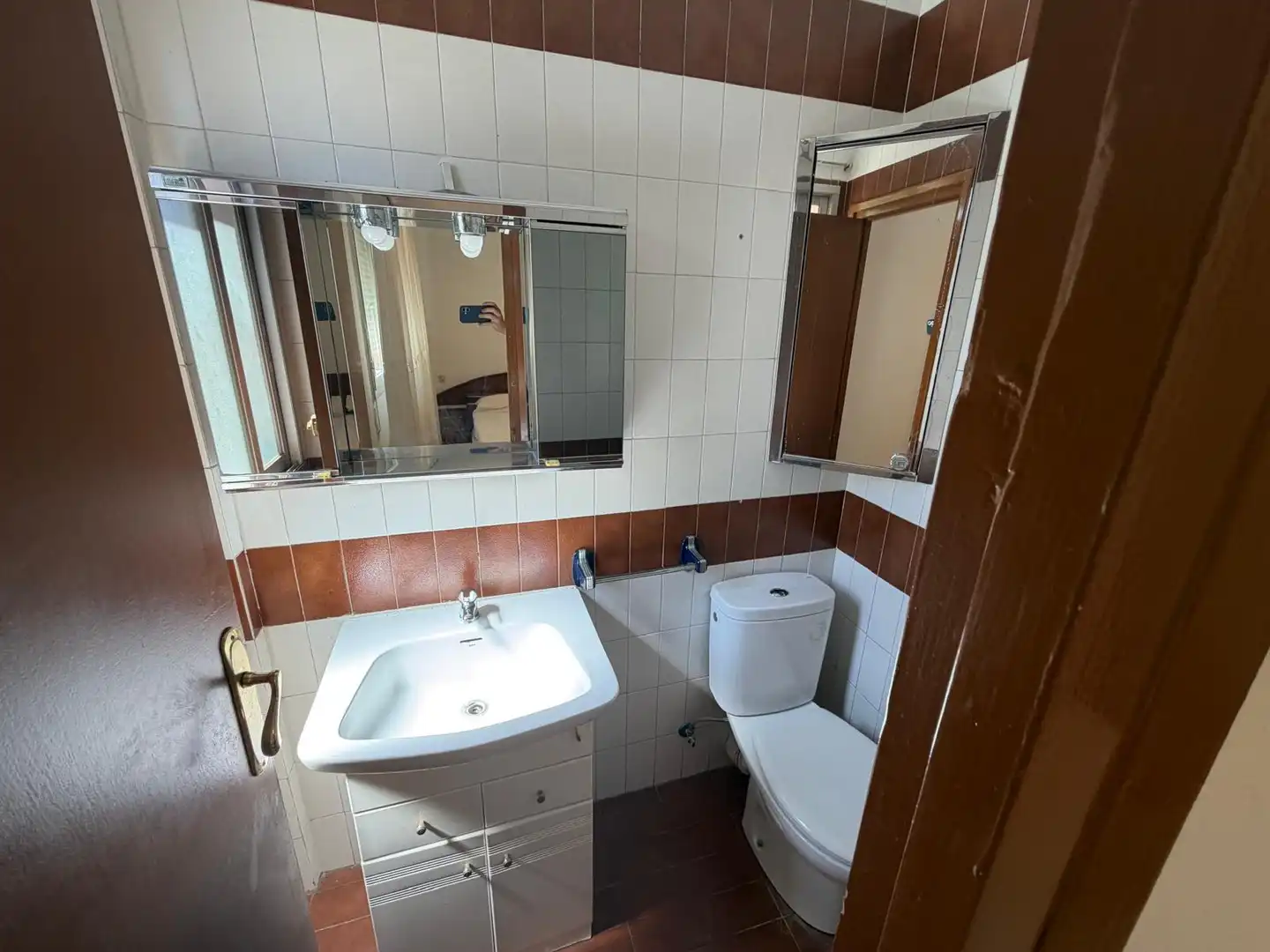 Badezimmer von Wohnung zur Miete in Lleida mit Klimaanlage, Heizung und Möbliert