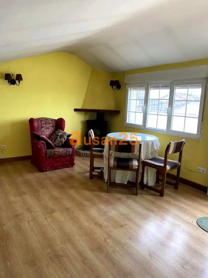 Esszimmer von Haus oder Chalet zum Verkauf in Fresnillo de las Dueñas mit Heizung, Parkett und Terrasse