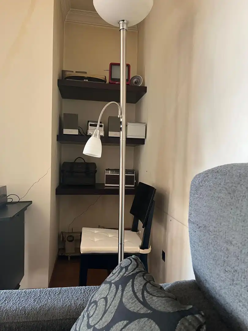 Wohnzimmer von Wohnungen zur Miete in Noia mit Heizung, Möbliert und Balkon