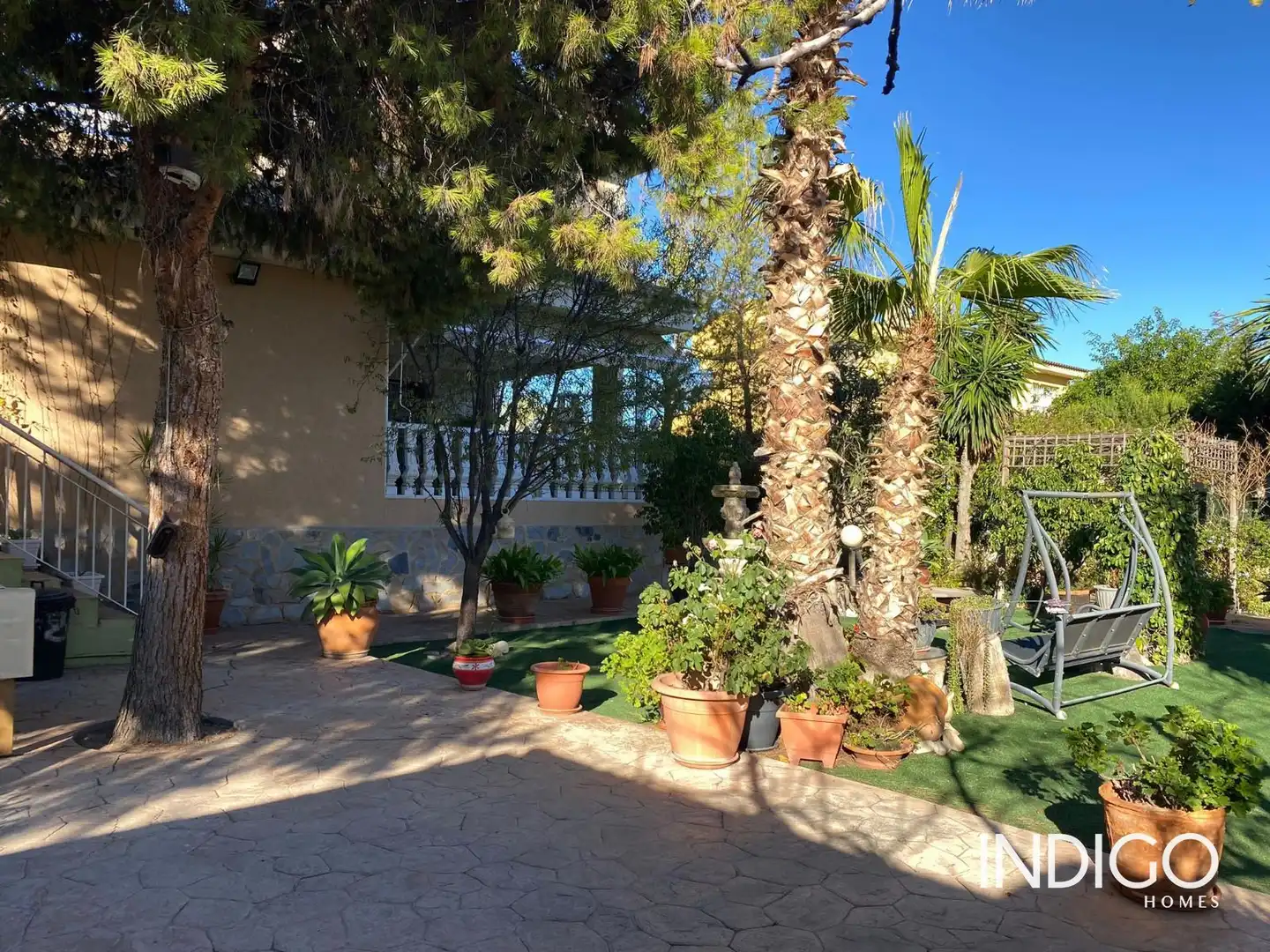 Garden of Houses for sale in San Vicente del Raspeig / Sant Vicent del Raspeig  with Air Conditioner, Heating and Terrace