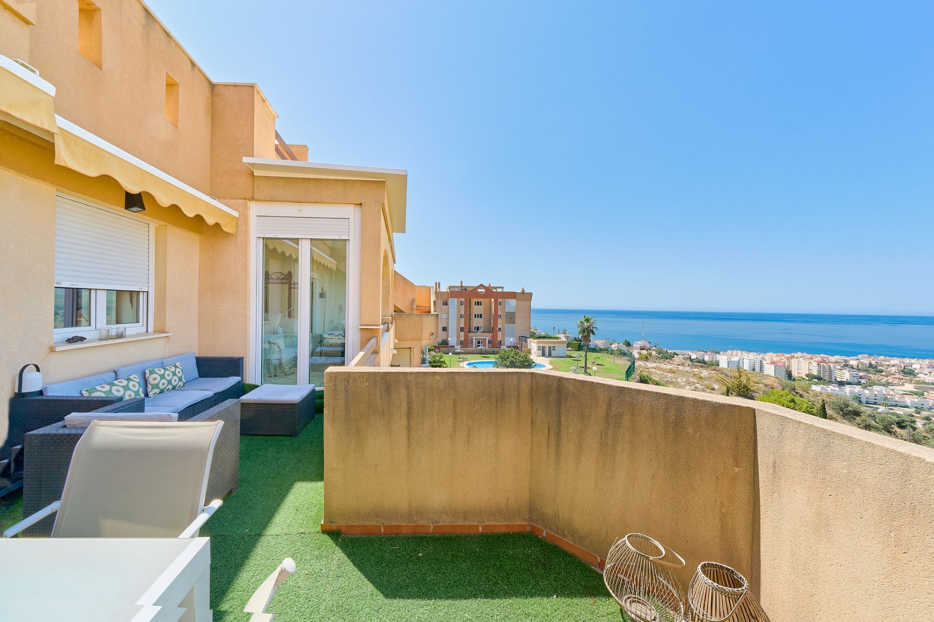 Bedroom of Attic for sale in Rincón de la Victoria  with Air Conditioner, Heating and Terrace