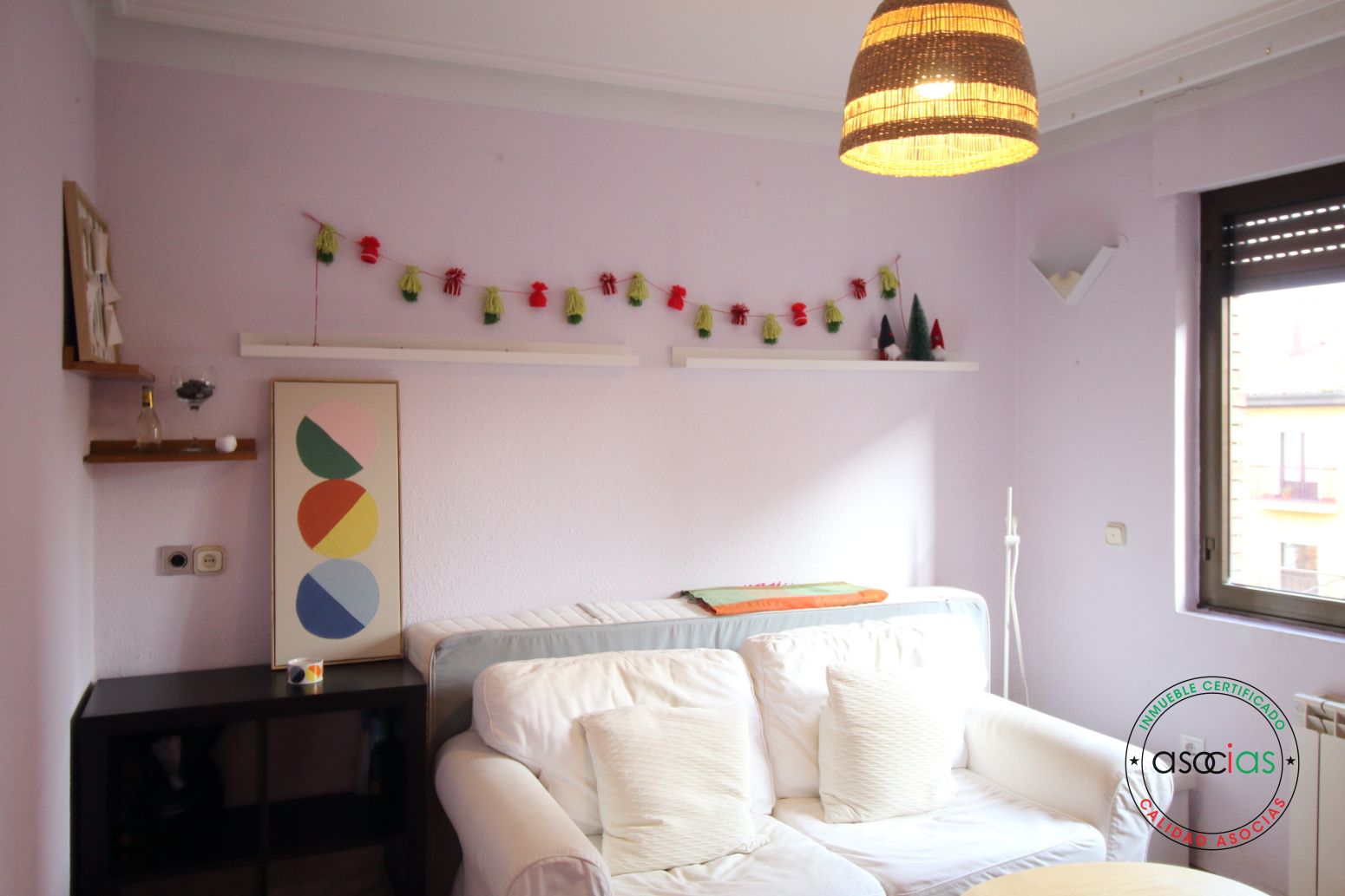 Bedroom of Flat for sale in Gijón   with Parquet flooring