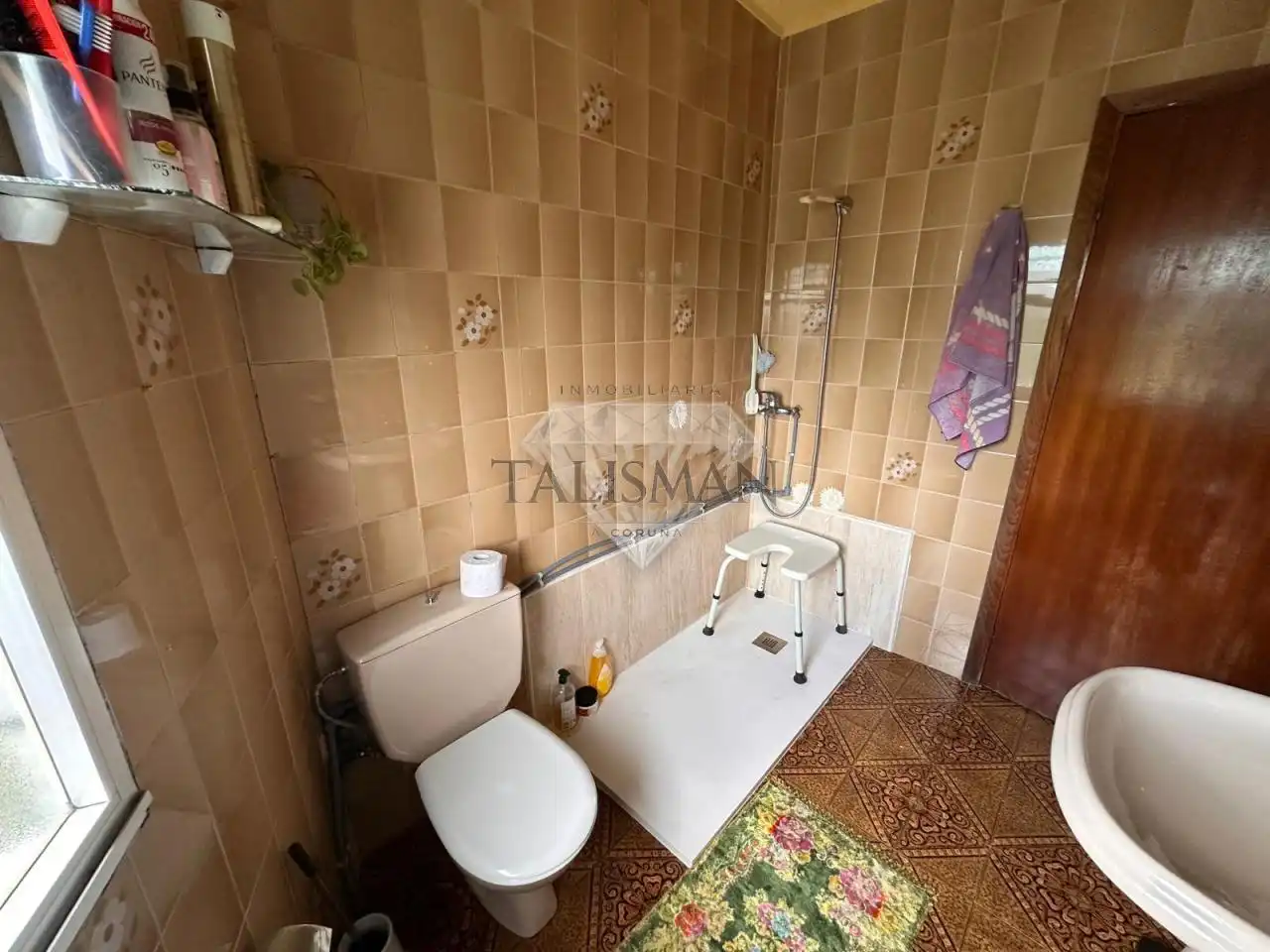 Baño de Casa o chalet en venta en A Lama   con Calefacción, Jardín privado y Piscina