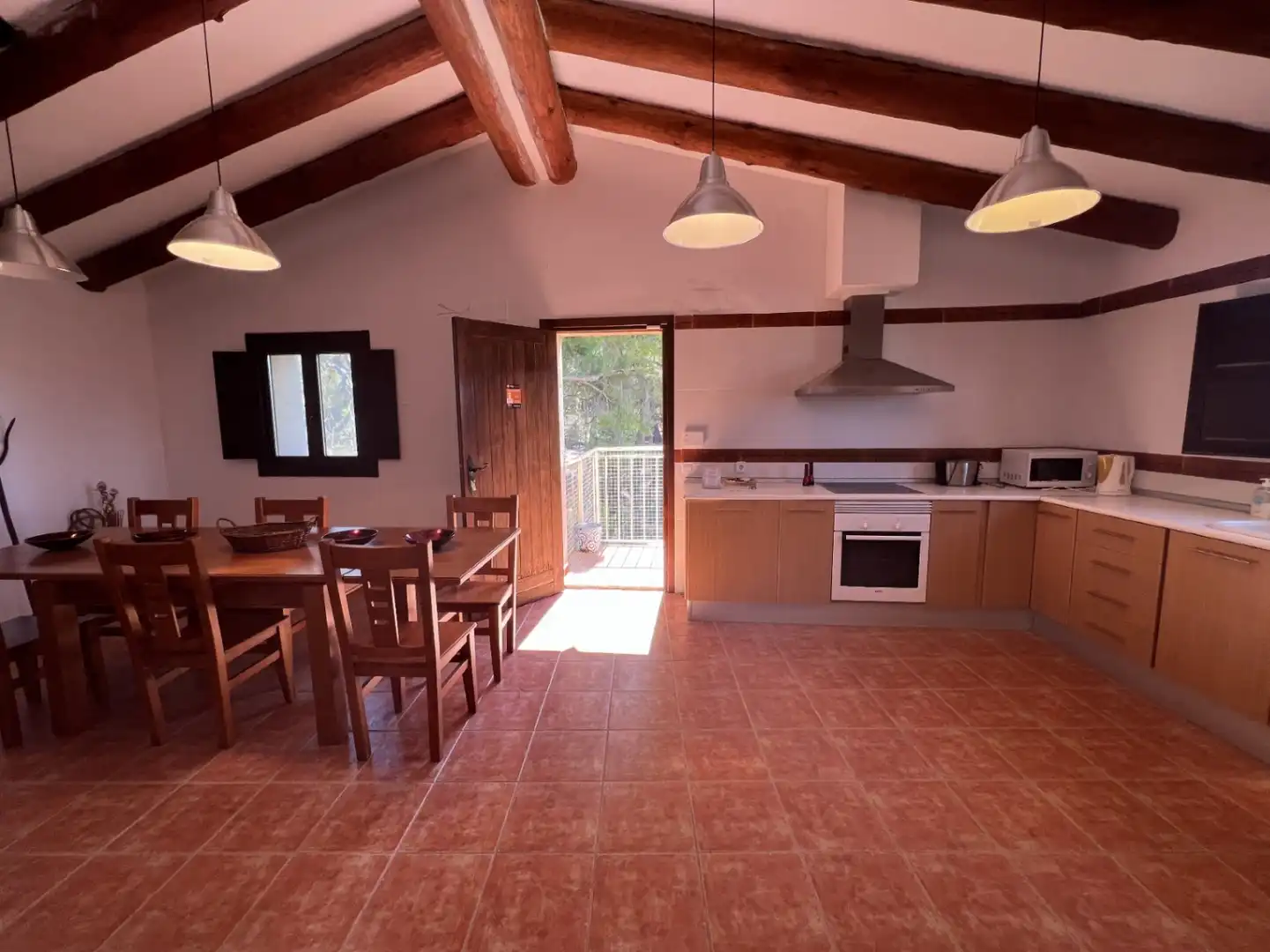 Cocina de Finca rústica en venta en Ibi con Aire acondicionado, Jardín privado y Trastero